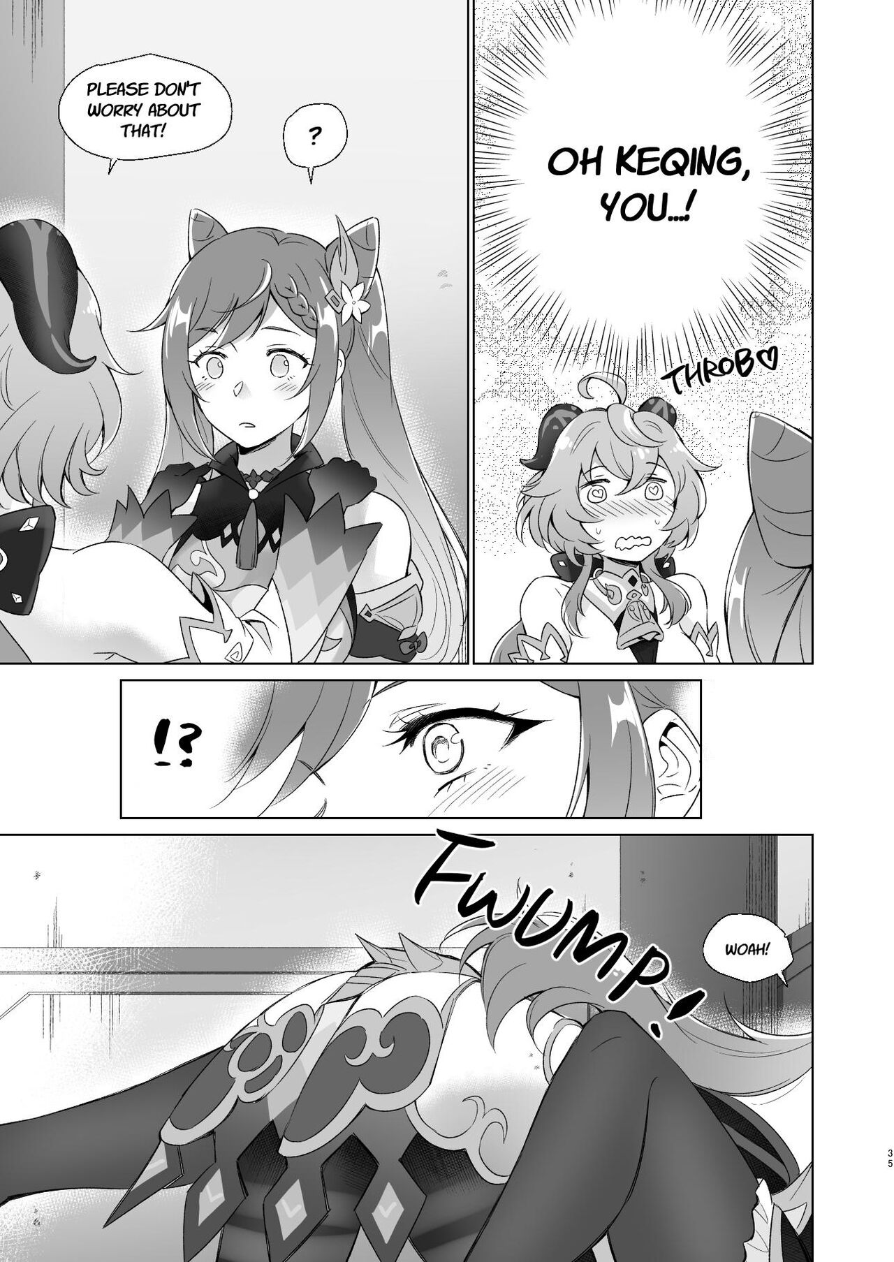 Sleep with me, Ganyu (Genshin Impact) [Negom] 1 . Sleep with me, Ganyu - Chapter 1 (Genshin Impact) [Negom] – page 34