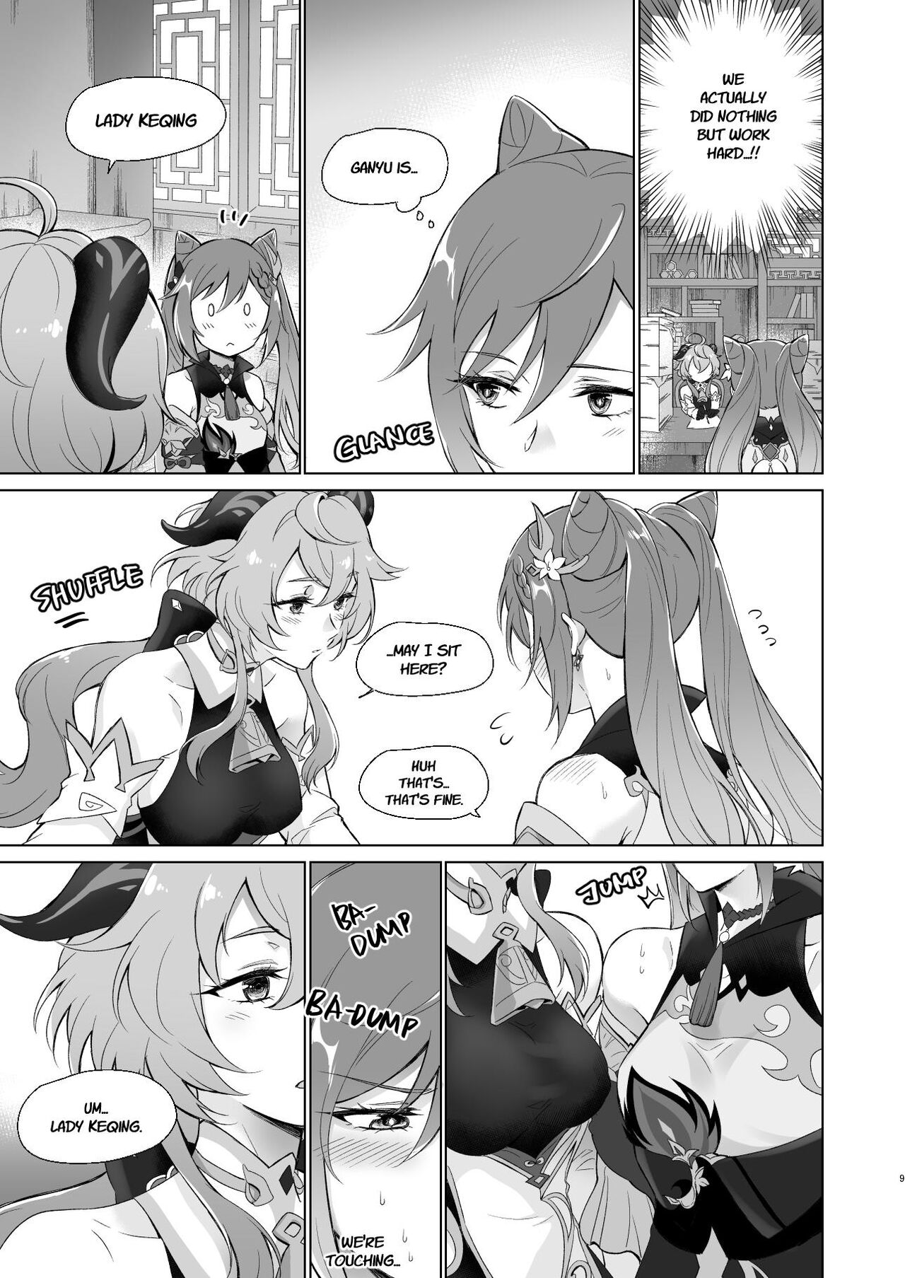 Sleep with me, Ganyu (Genshin Impact) [Negom] 1 . Sleep with me, Ganyu - Chapter 1 (Genshin Impact) [Negom] – page 8