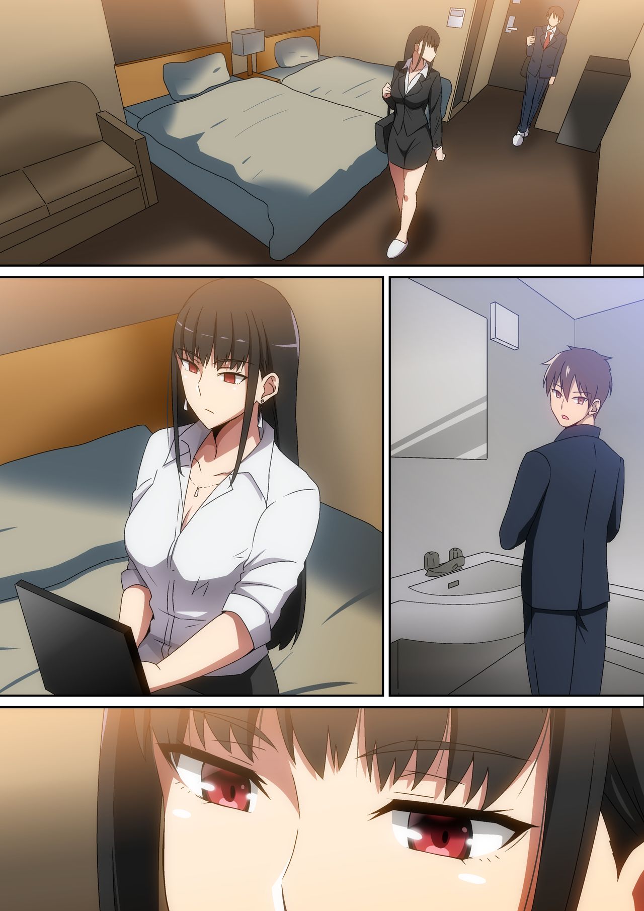 On a Business Trip!! [Hara] 1 . On a Business Trip!! - Chapter 1 [Hara] – page 21