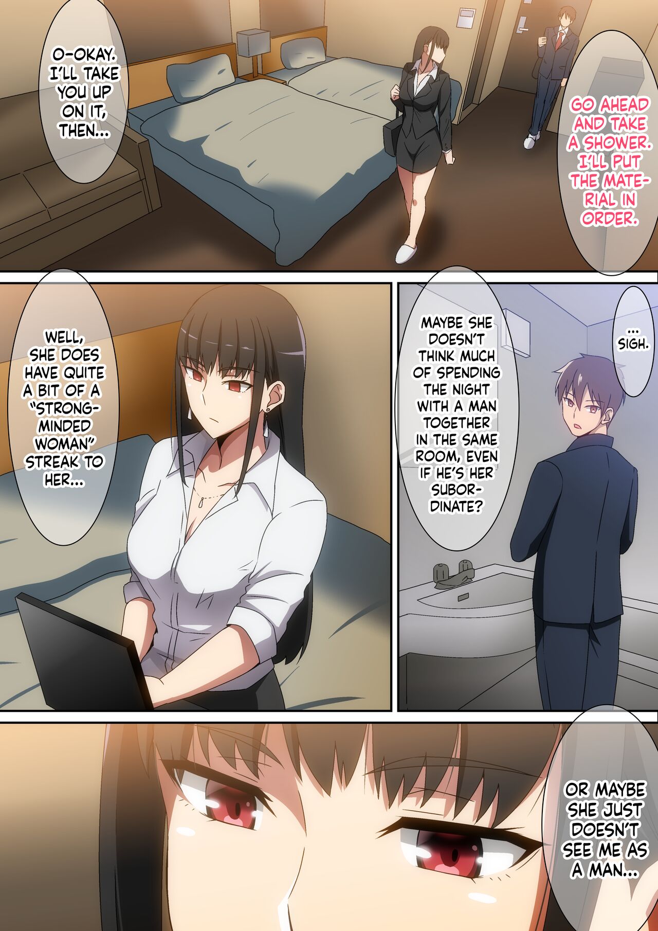 On a Business Trip!! [Hara] 1 . On a Business Trip!! - Chapter 1 [Hara] – page 3