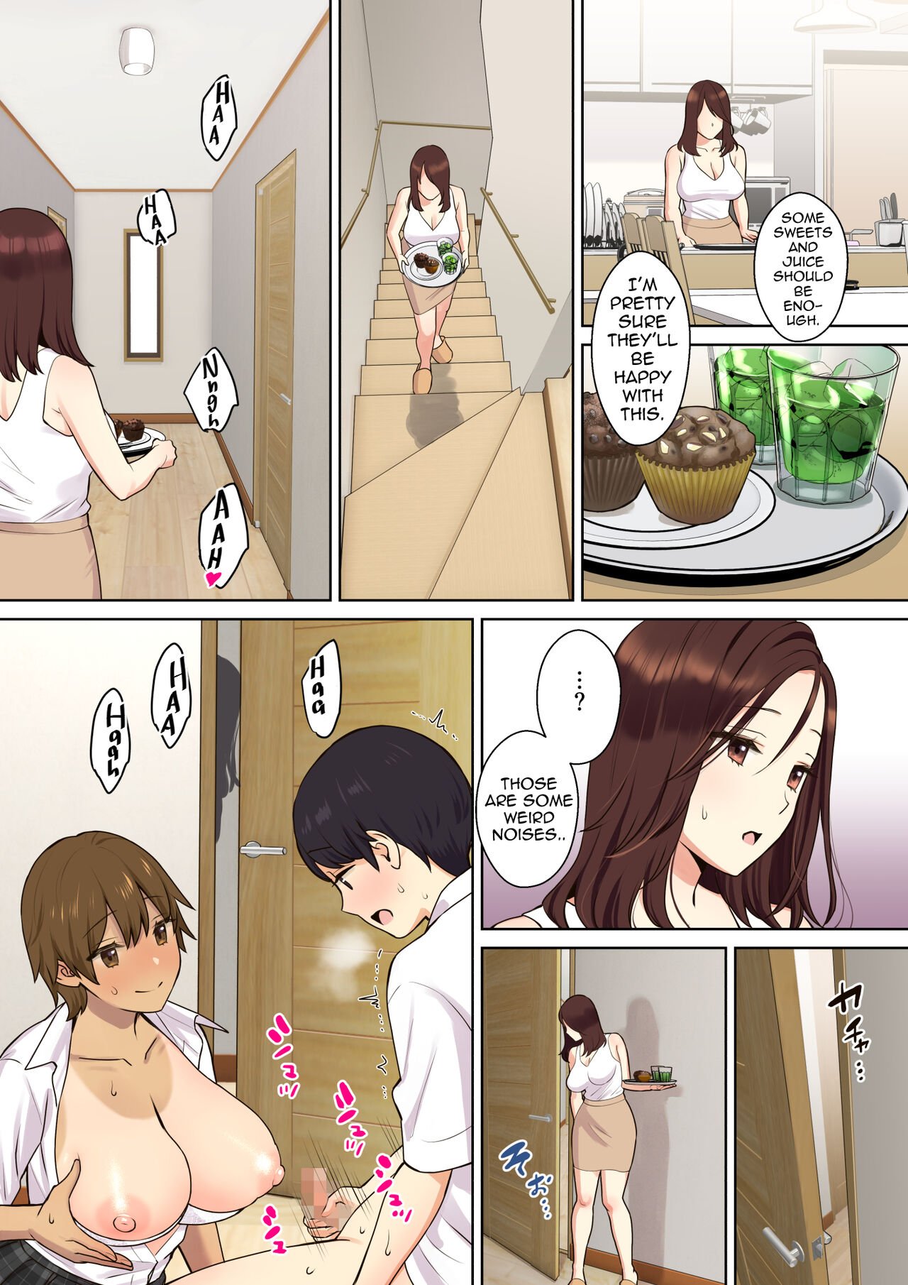A Story about a Boy Getting His Virginity Stolen by His (Girl) Friend’s Mom [Oshima Aki] 1 . A Story about a Boy Getting His Virginity Stolen by His (Girl) Friend's Mom - Chapter 1 [Oshima Aki] – page 10