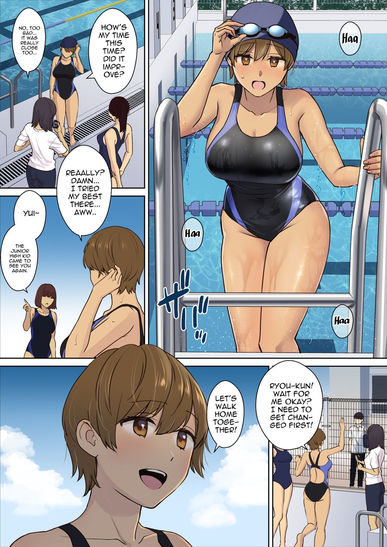 A Story about a Boy Getting His Virginity Stolen by His (Girl) Friend’s Mom [Oshima Aki] 1 . A Story about a Boy Getting His Virginity Stolen by His (Girl) Friend's Mom - Chapter 1 [Oshima Aki] – page 4