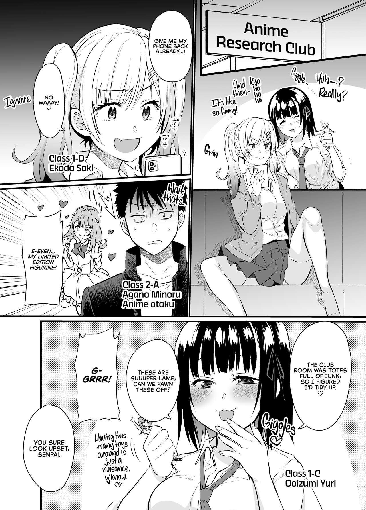 Punishing Cheeky Kouhai Gyaru With Hypnosis Sex [Misa Wasabi] 1 . Punishing Cheeky Kouhai Gyaru With Hypnosis Sex  - Chapter 1 [Misa Wasabi] – page 4