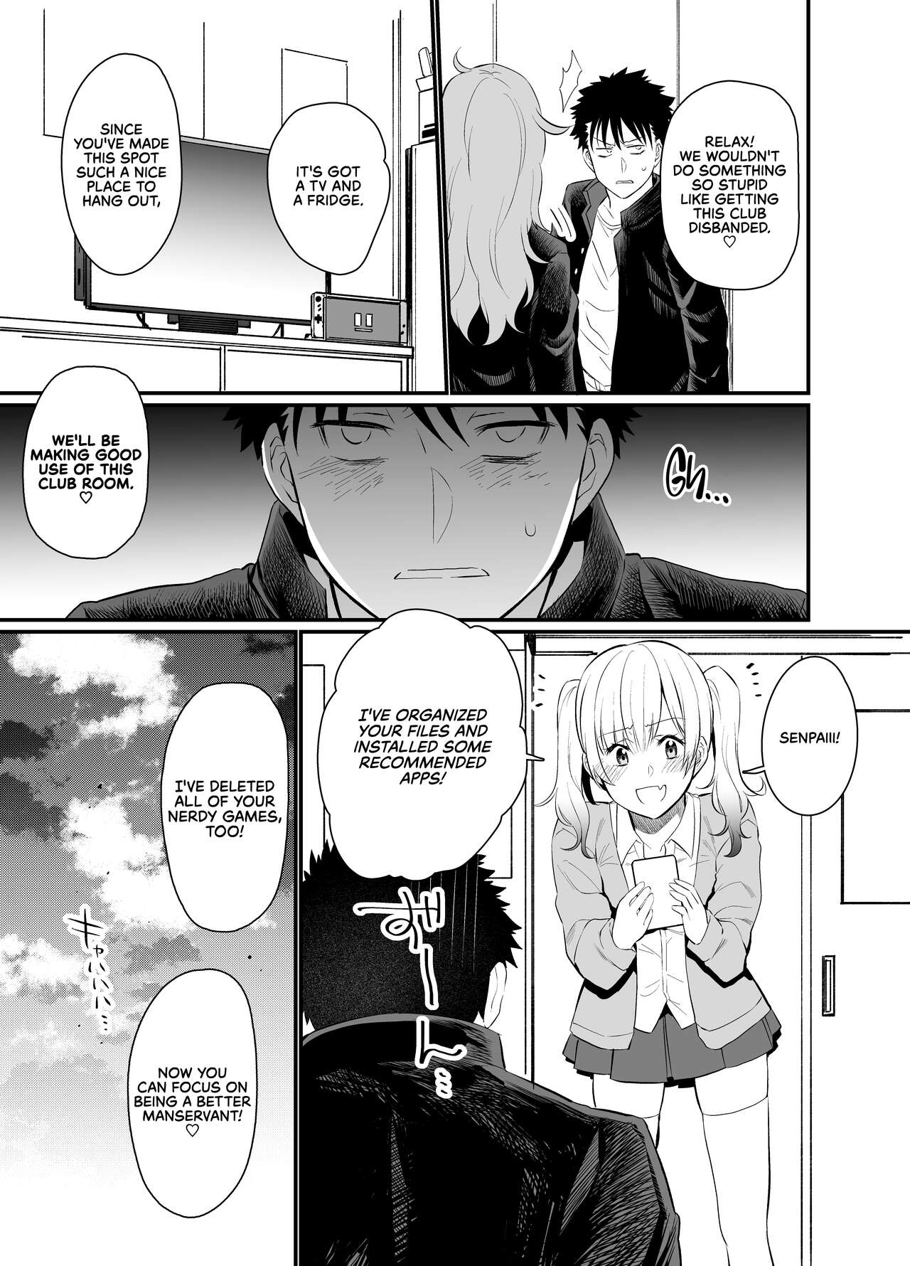 Punishing Cheeky Kouhai Gyaru With Hypnosis Sex [Misa Wasabi] 1 . Punishing Cheeky Kouhai Gyaru With Hypnosis Sex  - Chapter 1 [Misa Wasabi] – page 7