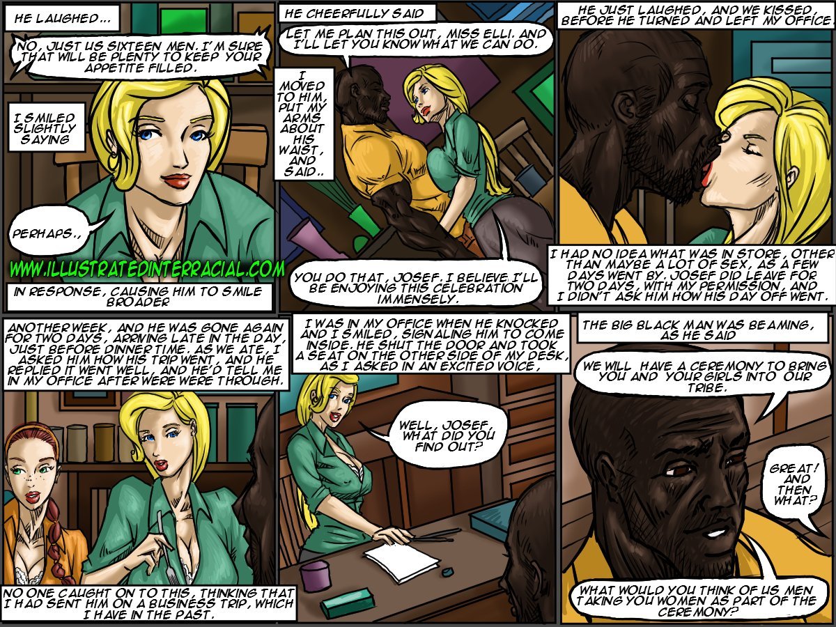 Adoption of my daughters and I into the tribe [IllustratedInterracial] 1 . Adoption of my daughters and I into the tribe - Chapter 1 [IllustratedInterracial] – page 13