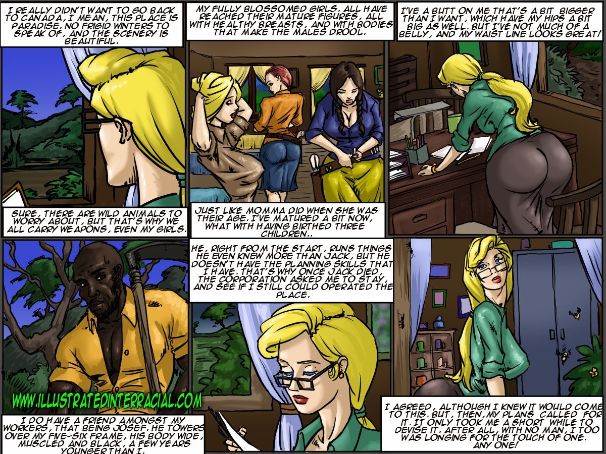 Adoption of my daughters and I into the tribe [IllustratedInterracial] 1 . Adoption of my daughters and I into the tribe - Chapter 1 [IllustratedInterracial] – page 3