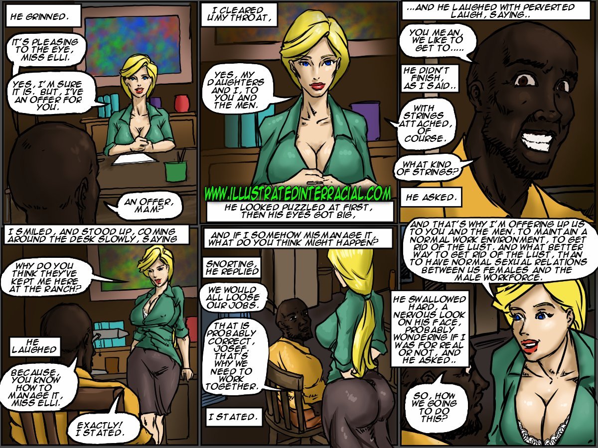 Adoption of my daughters and I into the tribe [IllustratedInterracial] 1 . Adoption of my daughters and I into the tribe - Chapter 1 [IllustratedInterracial] – page 5