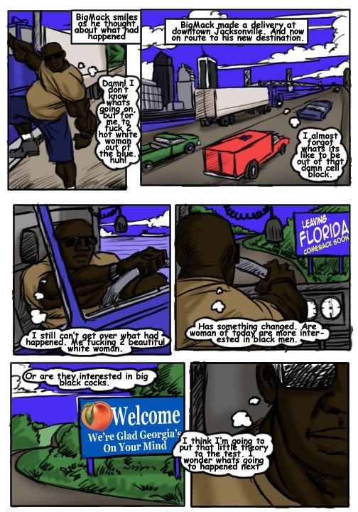 Adventures of Big Mack [IllustratedInterracial] 1 . Adventures of Big Mack - Florida - Chapter 1 [IllustratedInterracial] – page 9