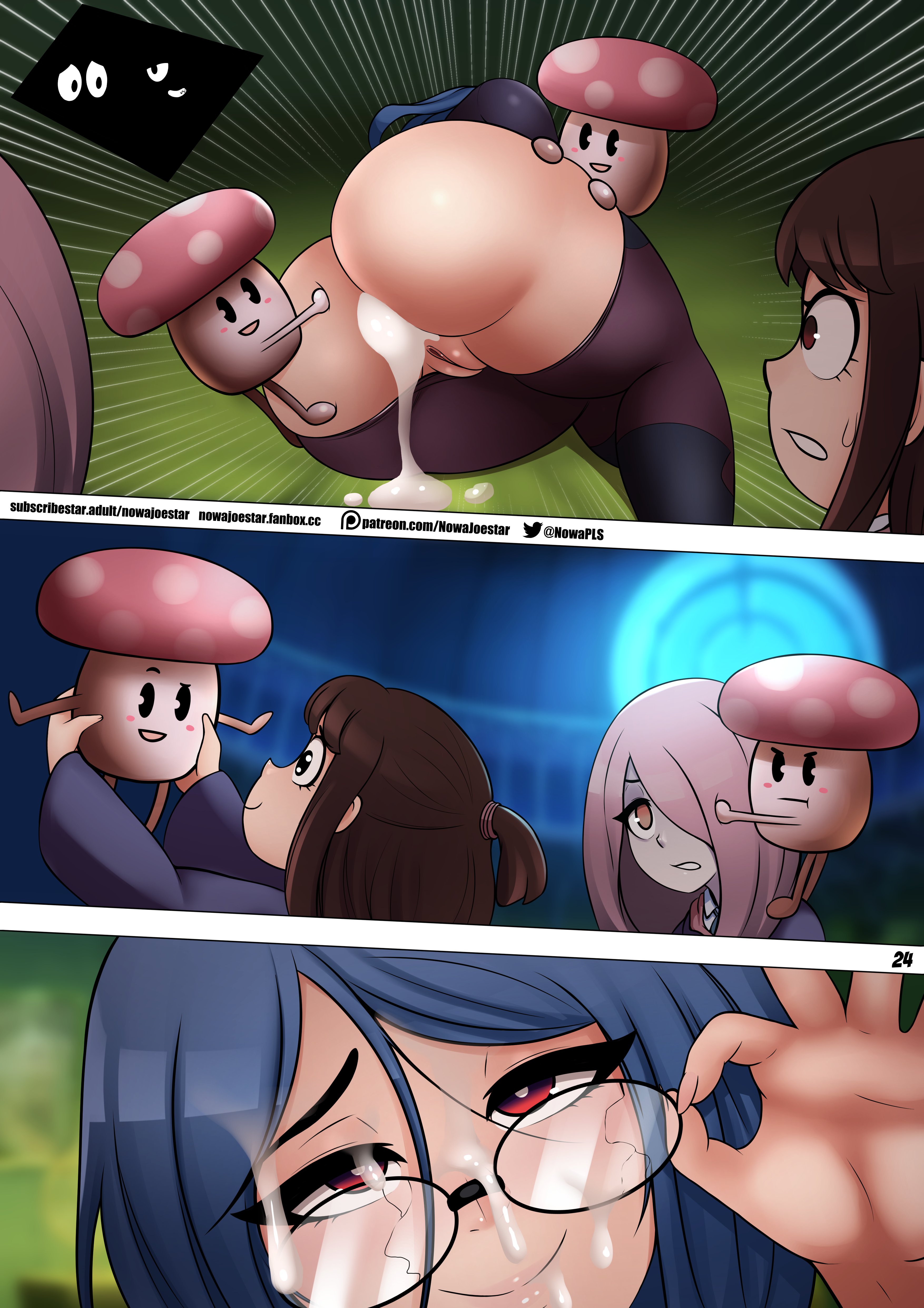 My Teacher Ursula Can’t Be That Addicted To Magic Rods Of Meat!!! (Little Witch Academia) [Nowajoestar] 1.5 . My Teacher Ursula Can't Be That Addicted To Magic Rods Of Meat!!! - Textless - Chapter 1 (Little Witch Academia) [Nowajoestar] – page 25