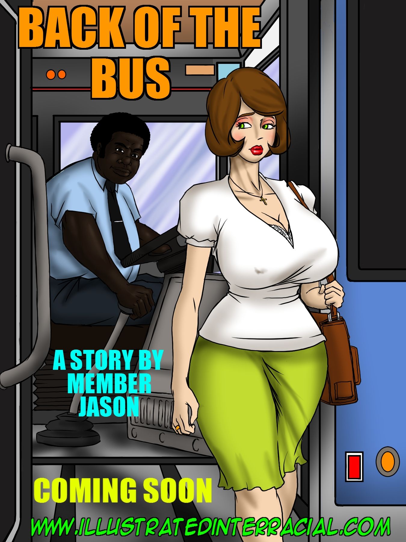 Back of the Bus [IllustratedInterracial] 1 . Back of the Bus  - Chapter 1 [IllustratedInterracial] – page 1