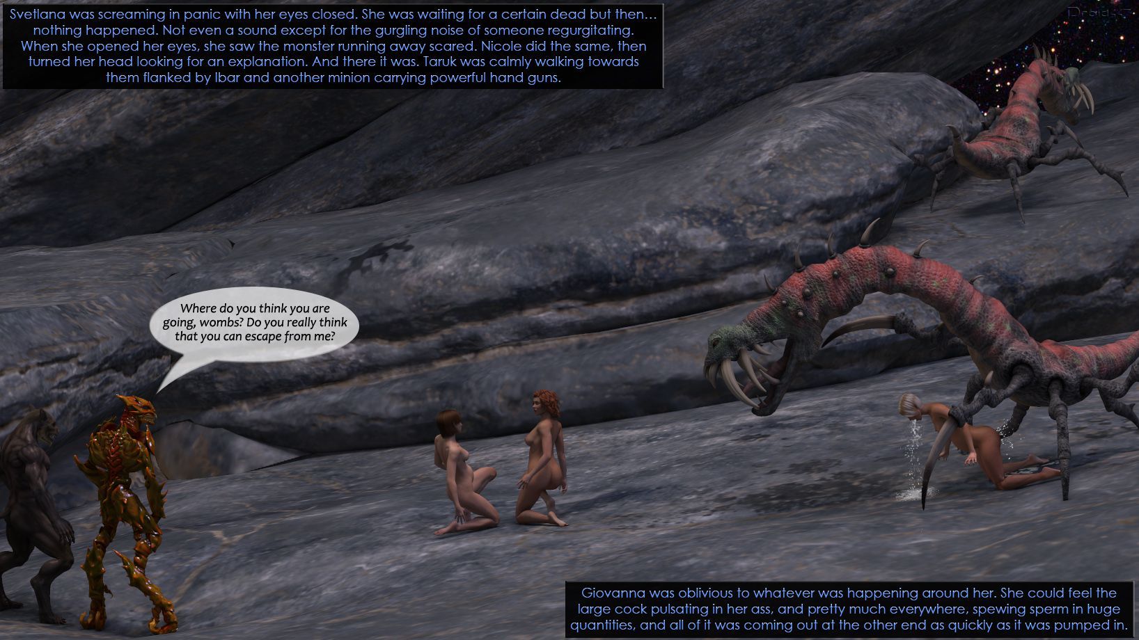 Unearthly Brood [3DMonsterStories , Droid447] 1 . Unearthly Brood  - Chapter 1 [3DMonsterStories , Droid447] – page 262