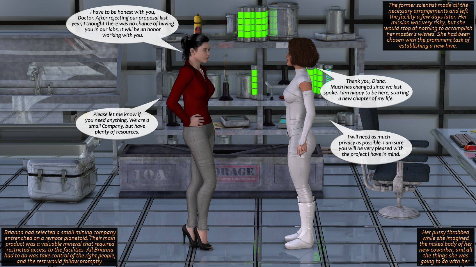 In The Shadows [3DMonsterStories] 3 . Into The Light - Infestation - Chapter 3 [3DMonsterStories] – page 172