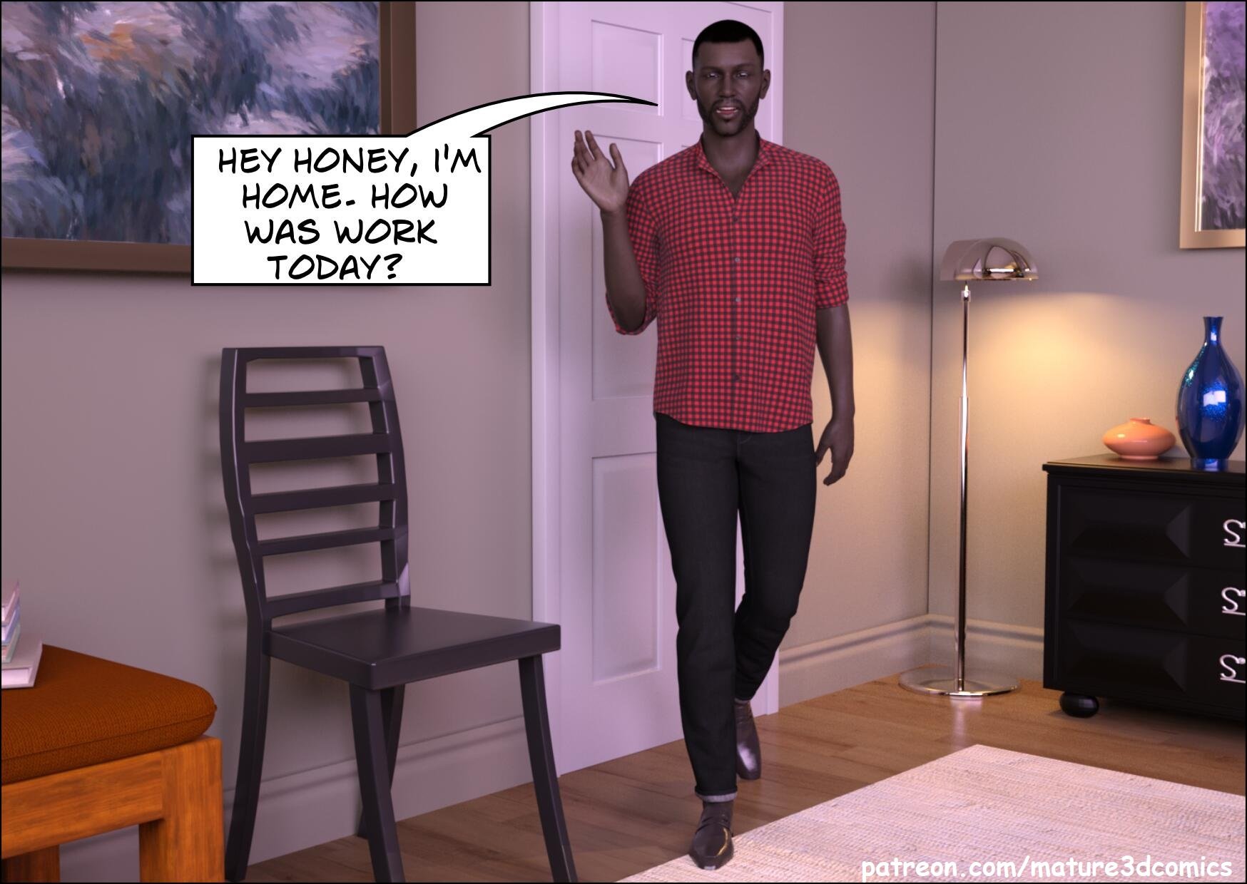 The Secret [Mature3DComics] 1 . The Secret - Chapter 1 [Mature3DComics] – page 2