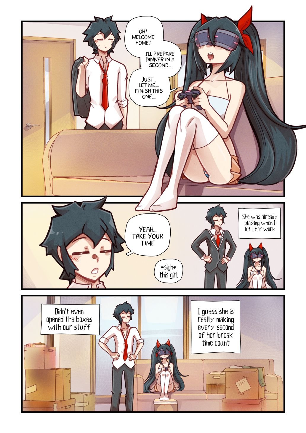 Our Home [Mr.E] 1 . Our Home - Chapter 1 [Mr.E] – page 4