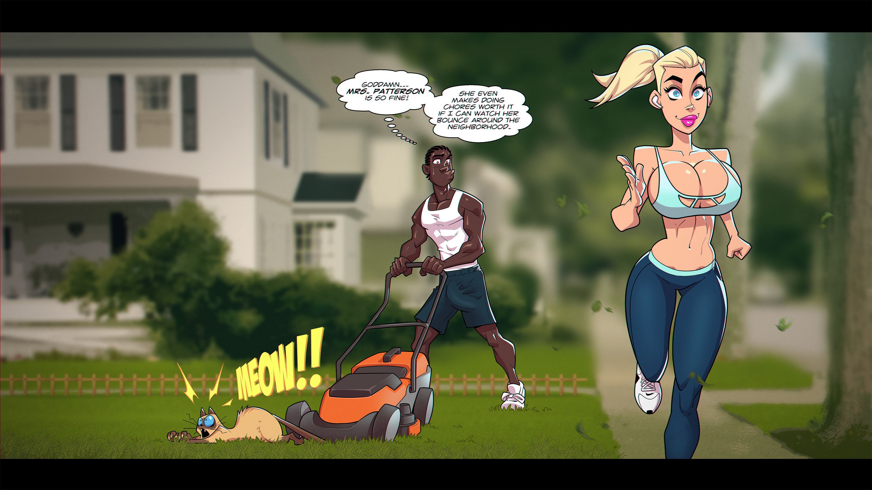 Artworks, Pinups and Misc. [Cherry Mouse Street] Meet The Neighbors – page 7