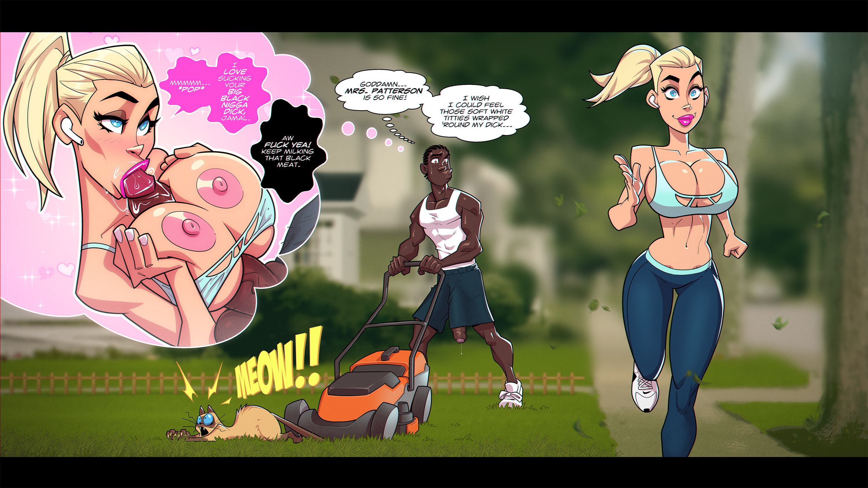 Artworks, Pinups and Misc. [Cherry Mouse Street] Meet The Neighbors – page 8