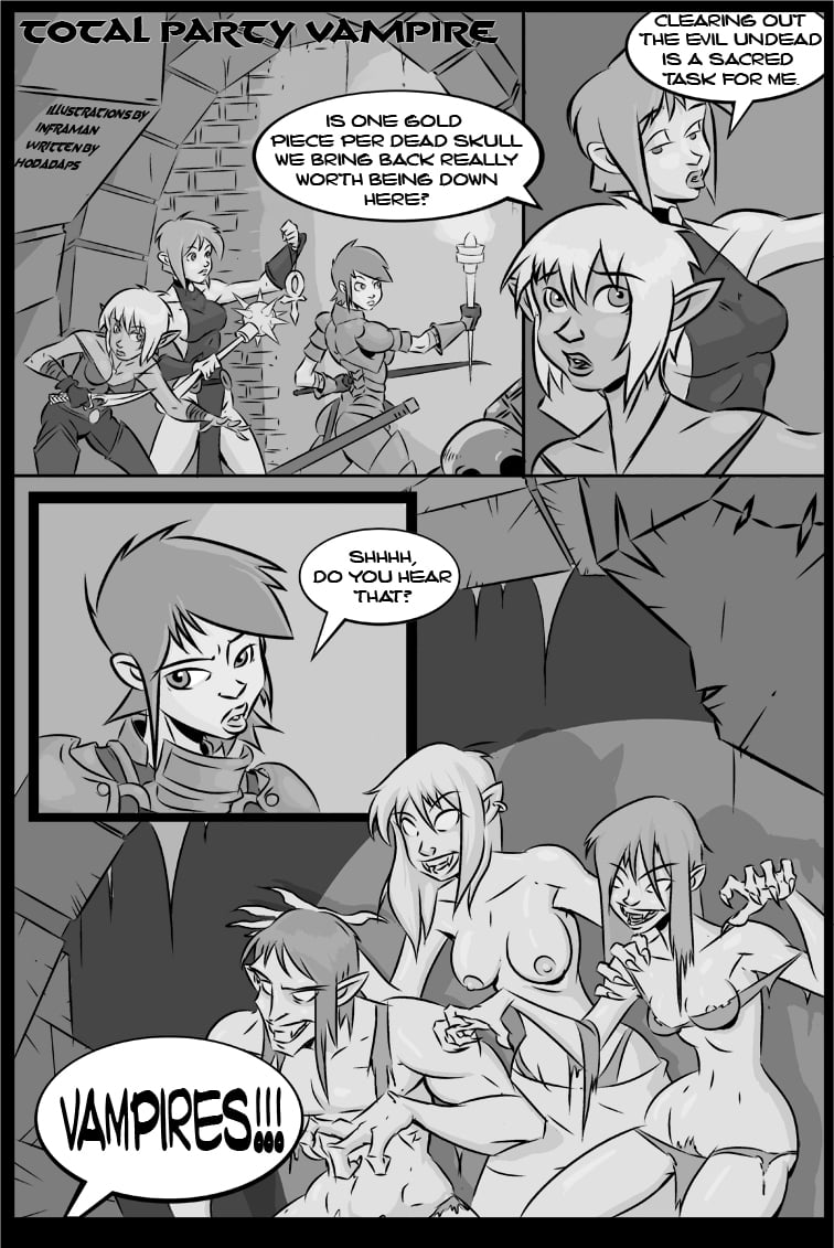 Total Party Vampire [Clumzor] 1 . Total Party Vampire - Chapter 1 [Clumzor] – page 1