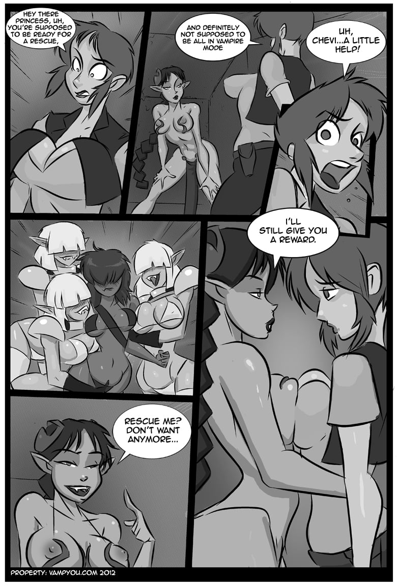 Vampire Babes From Outer Space [Clumzor] 1 . Vampire Babes From Outer Space - Chapter 1 [Clumzor] – page 19
