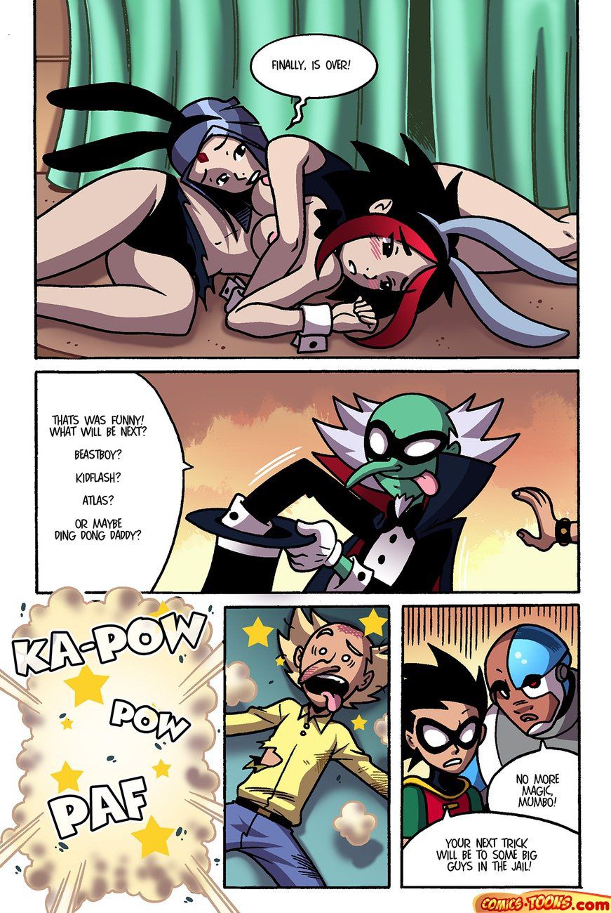 Banf! (Teen Titans) [Comics-Toons] 1 . Banf! - Chapter 1 (Teen Titans) [Comics-Toons] – page 12