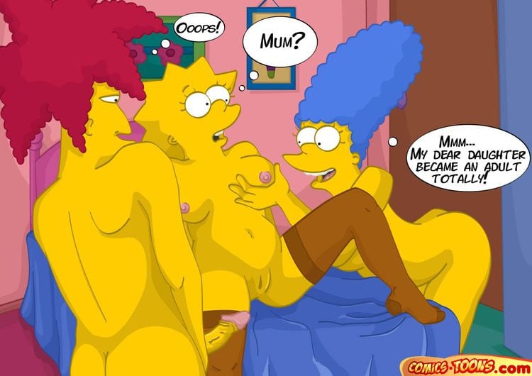 Unbidden Guest At Simpson’s House (The Simpsons) [Comics-Toons] 1 . Unbidden Guest At Simpson's House - Chapter 1 (The Simpsons) [Comics-Toons] – page 8