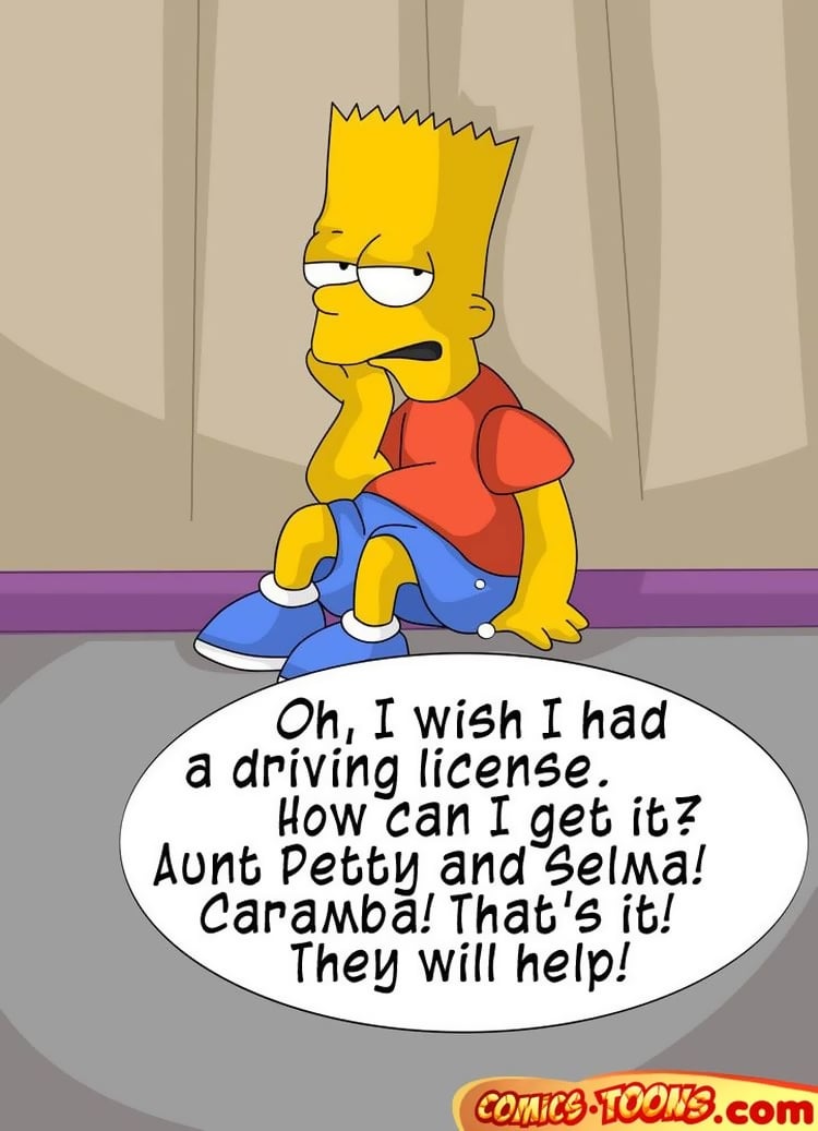 How to get a Driving License ? (The Simpsons) [Comics-Toons] 1 . How to get a Driving License ? - Chapter 1 (The Simpsons) [Comics-Toons] – page 2