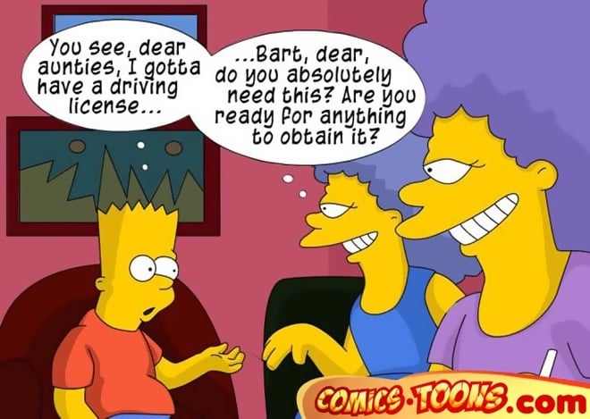 How to get a Driving License ? (The Simpsons) [Comics-Toons] 1 . How to get a Driving License ? - Chapter 1 (The Simpsons) [Comics-Toons] – page 3