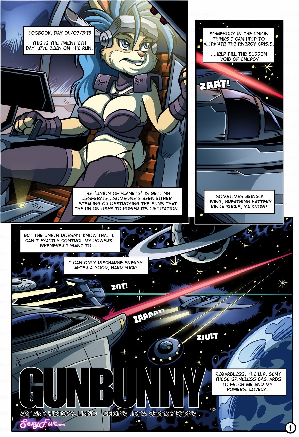 Gunbunny [Linno] 1 . Gunbunny - Chapter 1 [Linno] – page 2