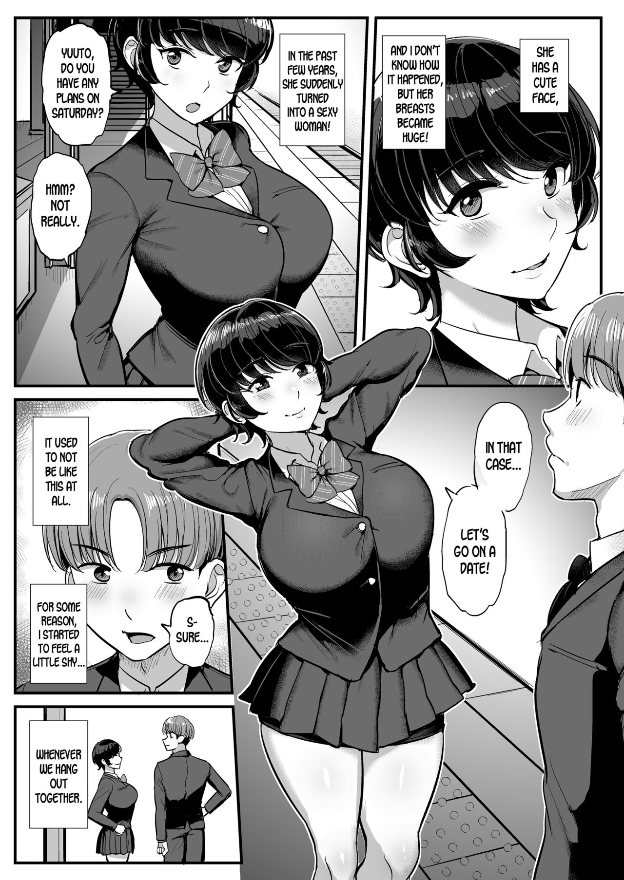 Boyish Kanojo wa Aitsu no Iro ni Somaru [Tyranu] 1 . Boyish Kanojo wa Aitsu no Iro ni Somaru  - Chapter 1 [Tyranu] – page 4