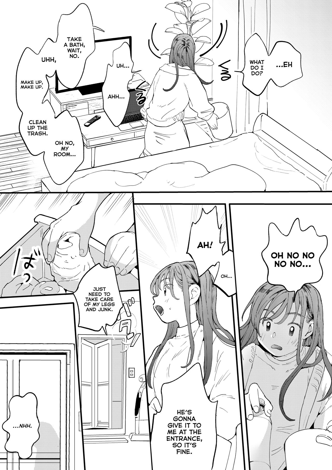 The Girl Who Wants to Order Uber Dicks [Denbu Momo] 1 . The Girl Who Wants to Order Uber Dicks - Chapter 1 [Denbu Momo] – page 16