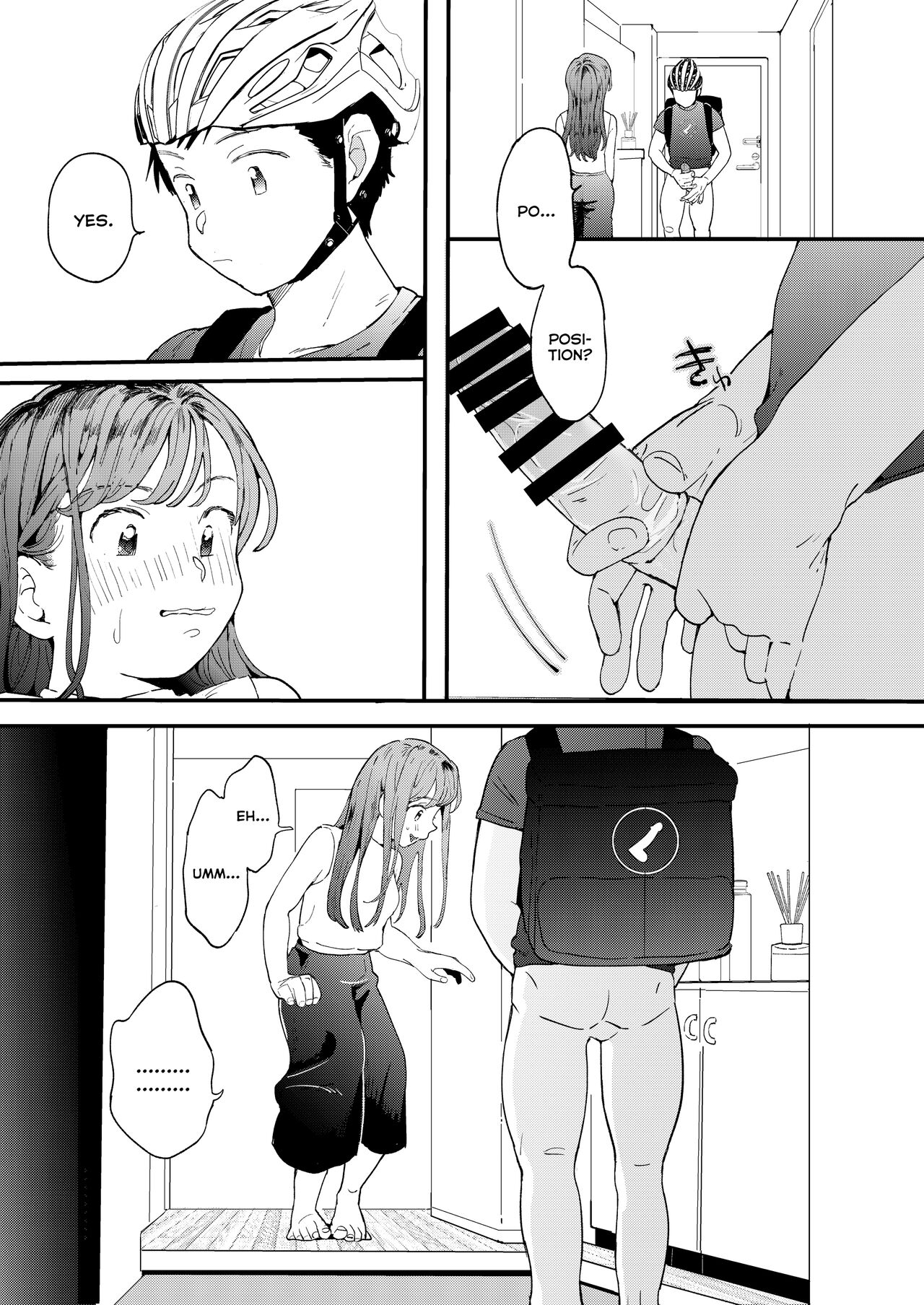 The Girl Who Wants to Order Uber Dicks [Denbu Momo] 1 . The Girl Who Wants to Order Uber Dicks - Chapter 1 [Denbu Momo] – page 22