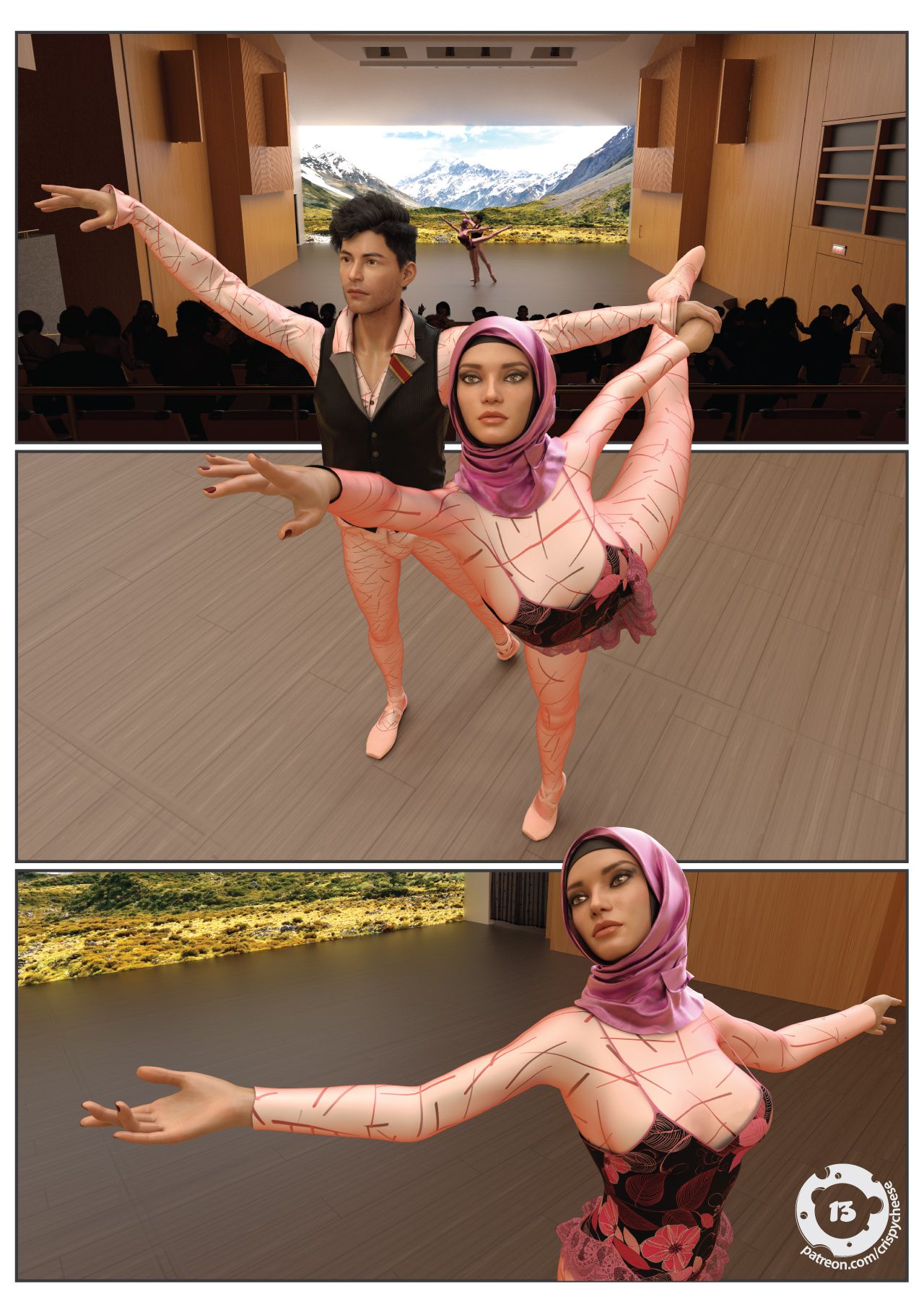 The Dancer’s Passion [Crispy Cheese] 1 . The Dancer's Passion - Chapter 1 [Crispy Cheese] – page 14