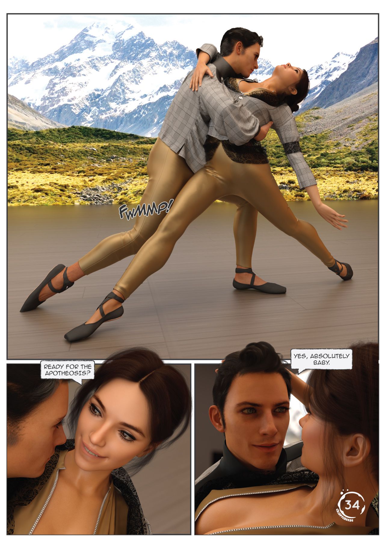 The Dancer’s Passion [Crispy Cheese] 1 . The Dancer's Passion - Chapter 1 [Crispy Cheese] – page 35