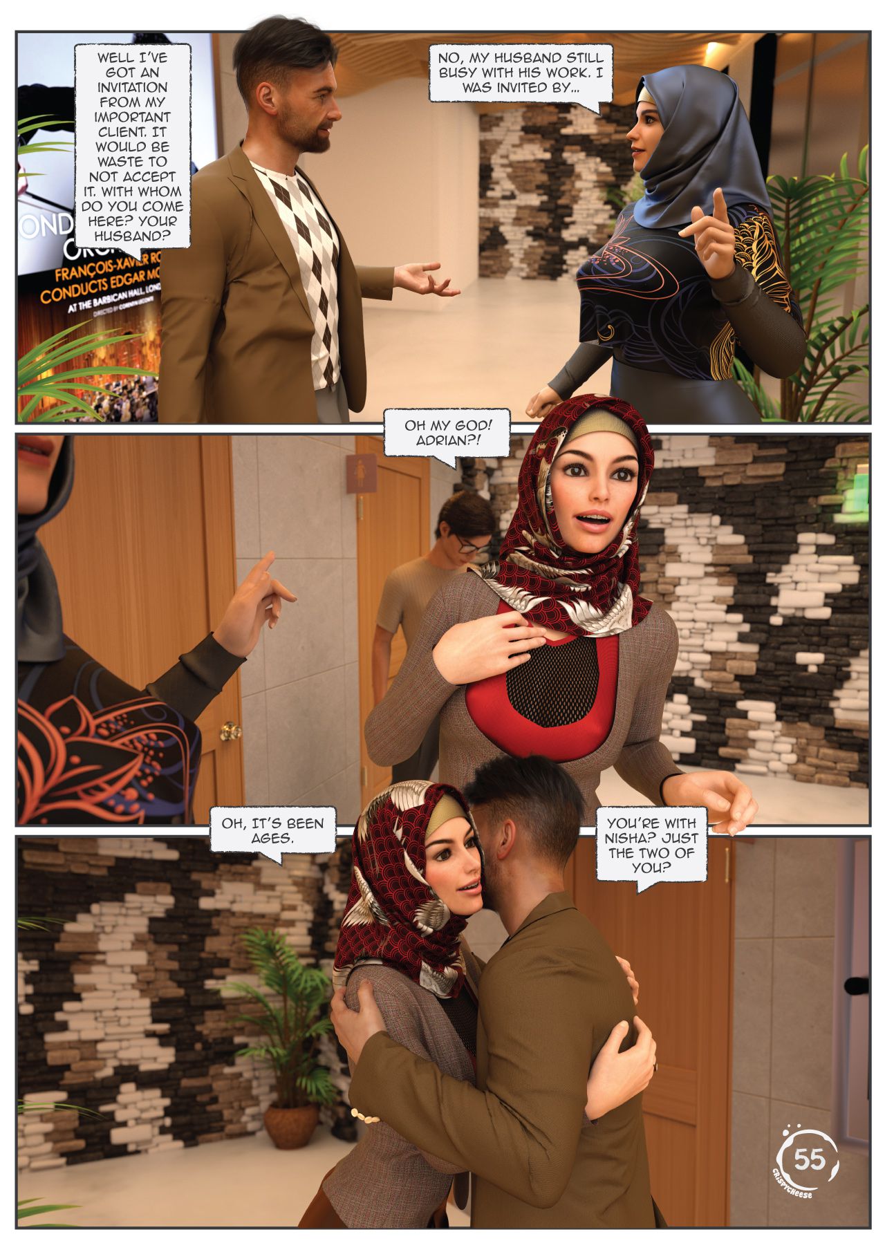 The Dancer’s Passion [Crispy Cheese] 1 . The Dancer's Passion - Chapter 1 [Crispy Cheese] – page 56