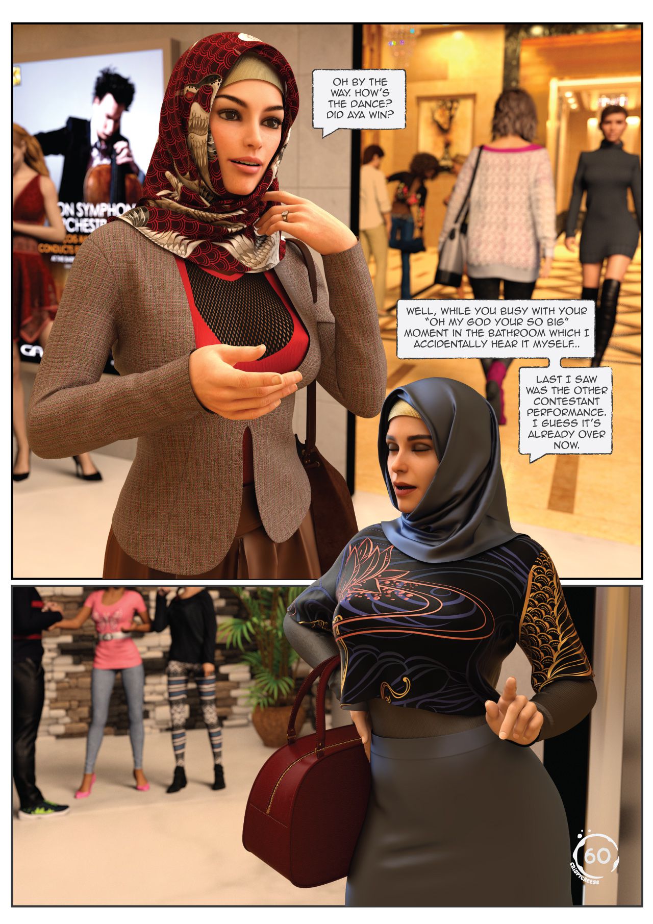 The Dancer’s Passion [Crispy Cheese] 1 . The Dancer's Passion - Chapter 1 [Crispy Cheese] – page 61