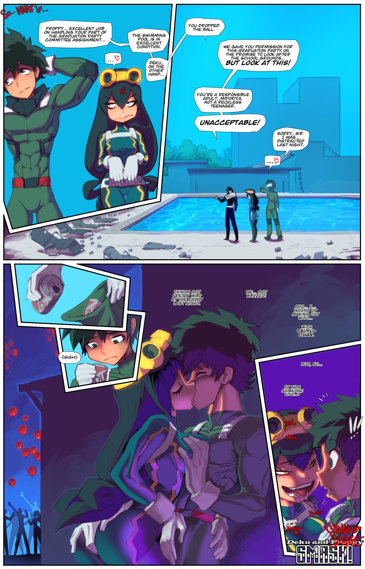 Deku and Himiko Smashed (My Hero Academia) [Fred Perry] (What if) 1 . (What if) Deku and Himiko Smashed - Chapter 1 (My Hero Academia) [Fred Perry] – page 1