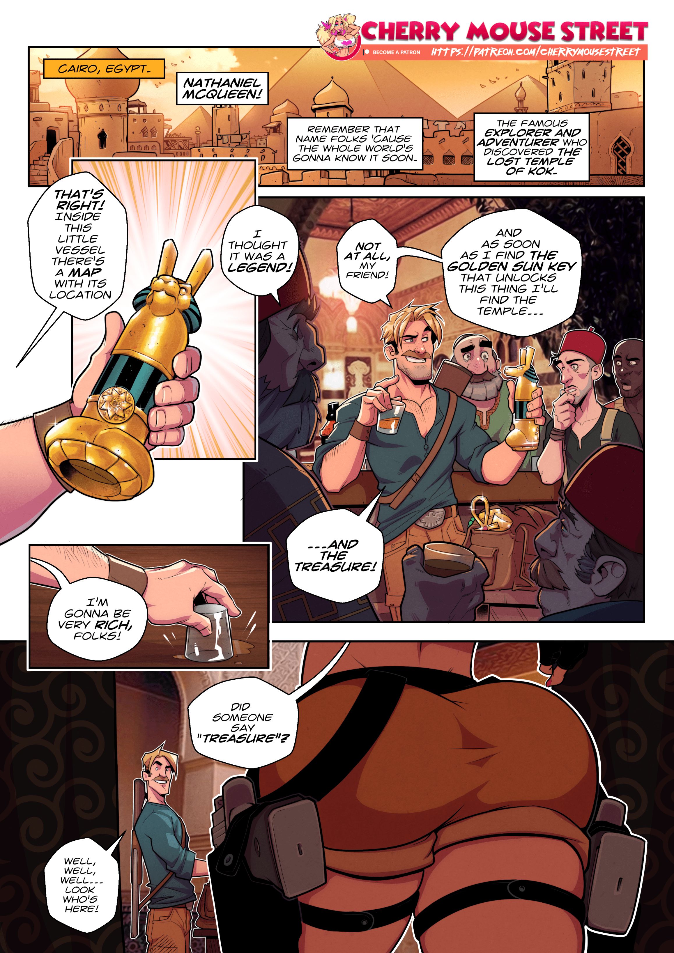 Chloe Doll And Raiders Of The Lost Cock [Rabies T Lagomorph , Cherry Mouse Street] 2 . Chloe Doll and The Temple of Cock - Chapter 2 [Cherry Mouse Street] – page 2