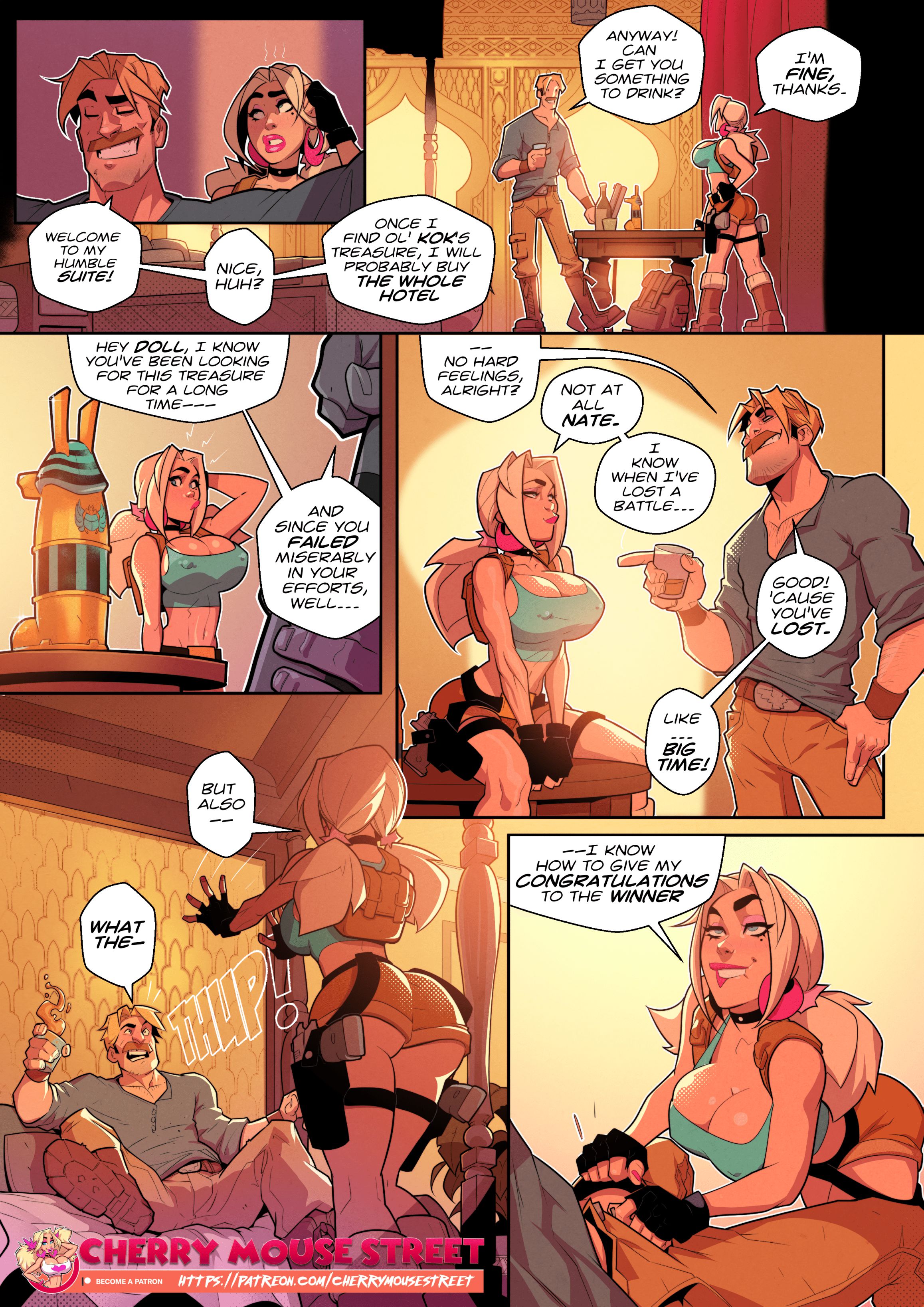 Chloe Doll And Raiders Of The Lost Cock [Rabies T Lagomorph , Cherry Mouse Street] 2 . Chloe Doll and The Temple of Cock - Chapter 2 [Cherry Mouse Street] – page 4