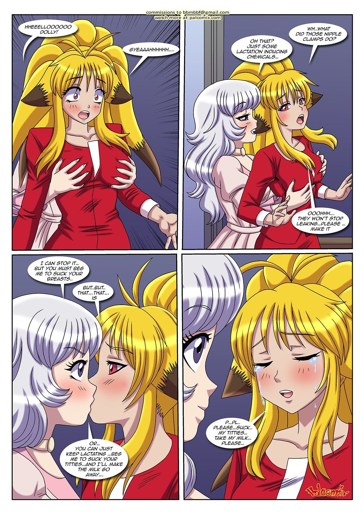 Office Pet (Project X Zone) [Palcomix] 1 . Office Pet - Chapter 1 (Project X Zone) [Palcomix] – page 19
