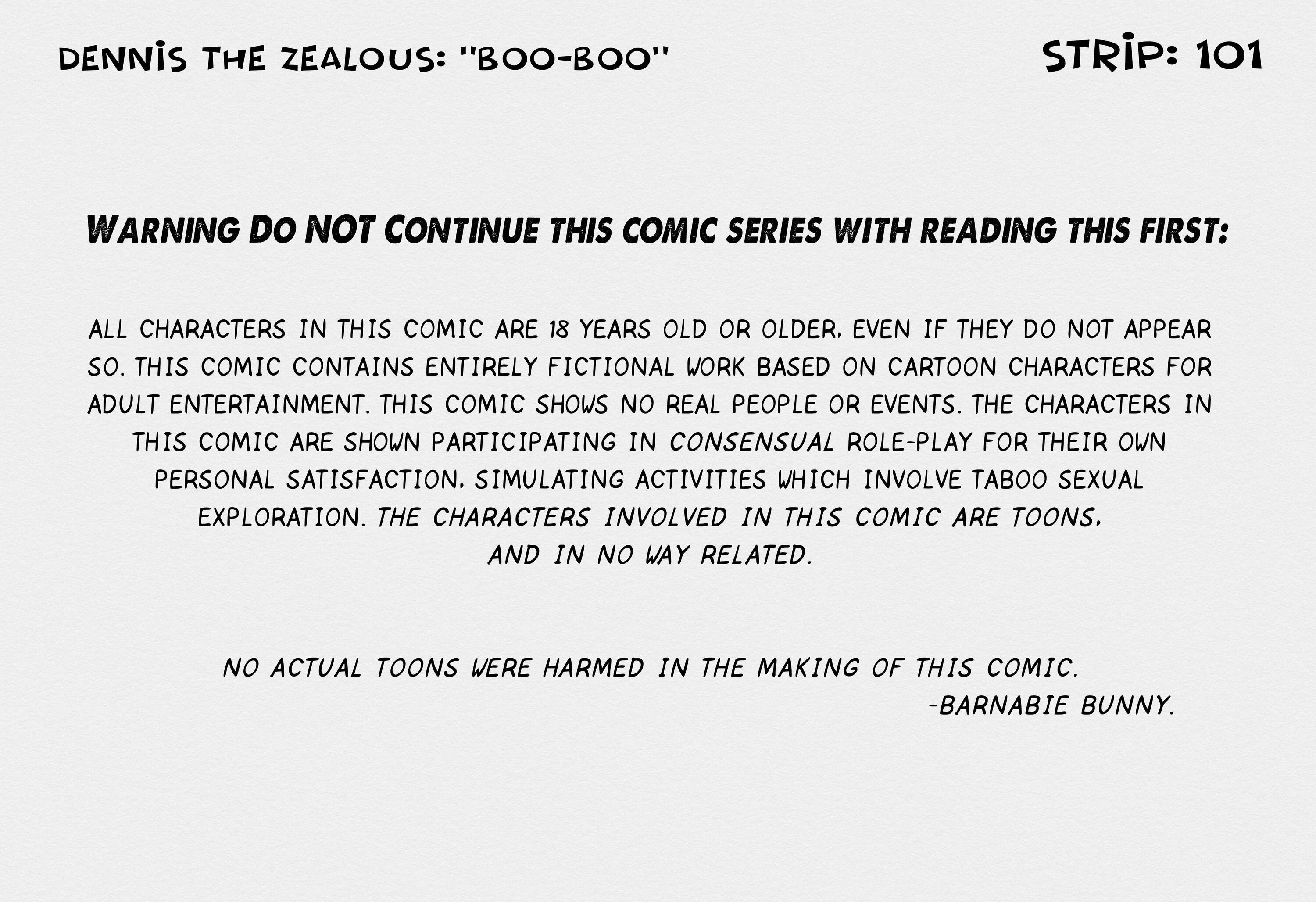 Dennis The Zealous (Dennis the Menace) [My Bad Bunny] 1 . Dennis The Zealous - Chapter 1 (Dennis the Menace) [My Bad Bunny] – page 2
