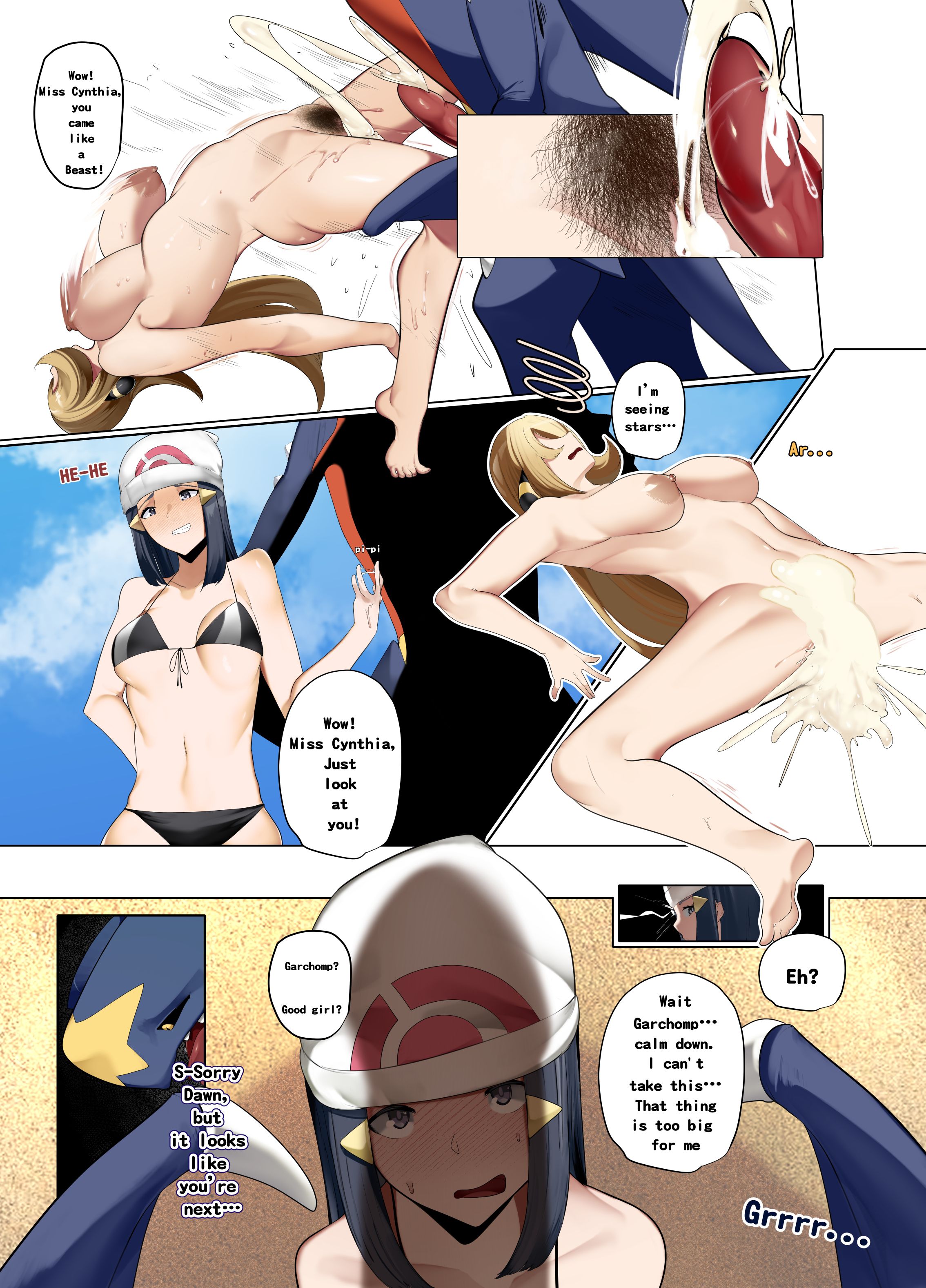 Garchomp’s Day Out (Pokemon) [YuuYuu , TSFSingularity] 1 . Garchomp's Day Out  - Chapter 1 (Pokemon) [YuuYuu , TSFSingularity] – page 13