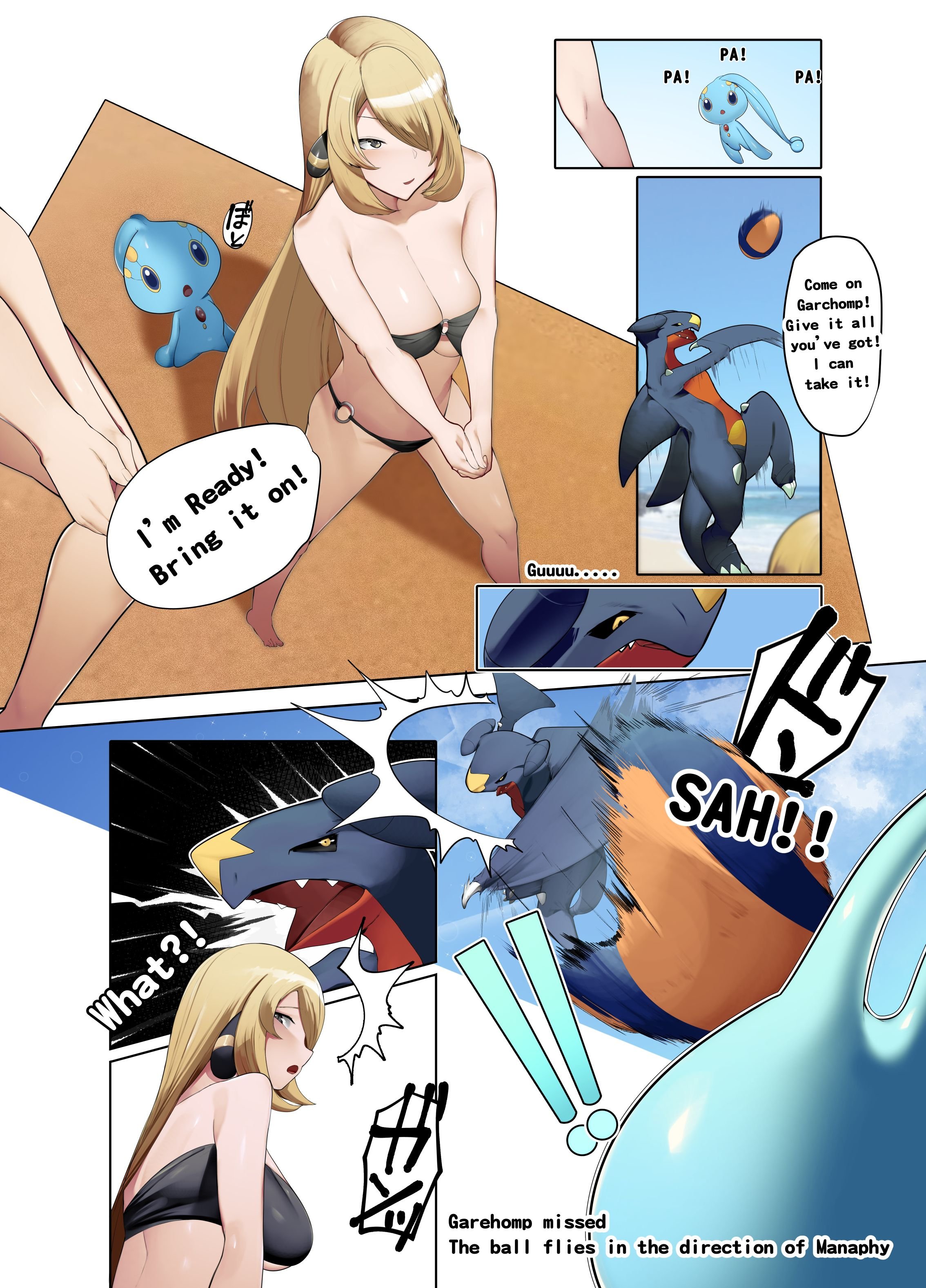 Garchomp’s Day Out (Pokemon) [YuuYuu , TSFSingularity] 1 . Garchomp's Day Out  - Chapter 1 (Pokemon) [YuuYuu , TSFSingularity] – page 4