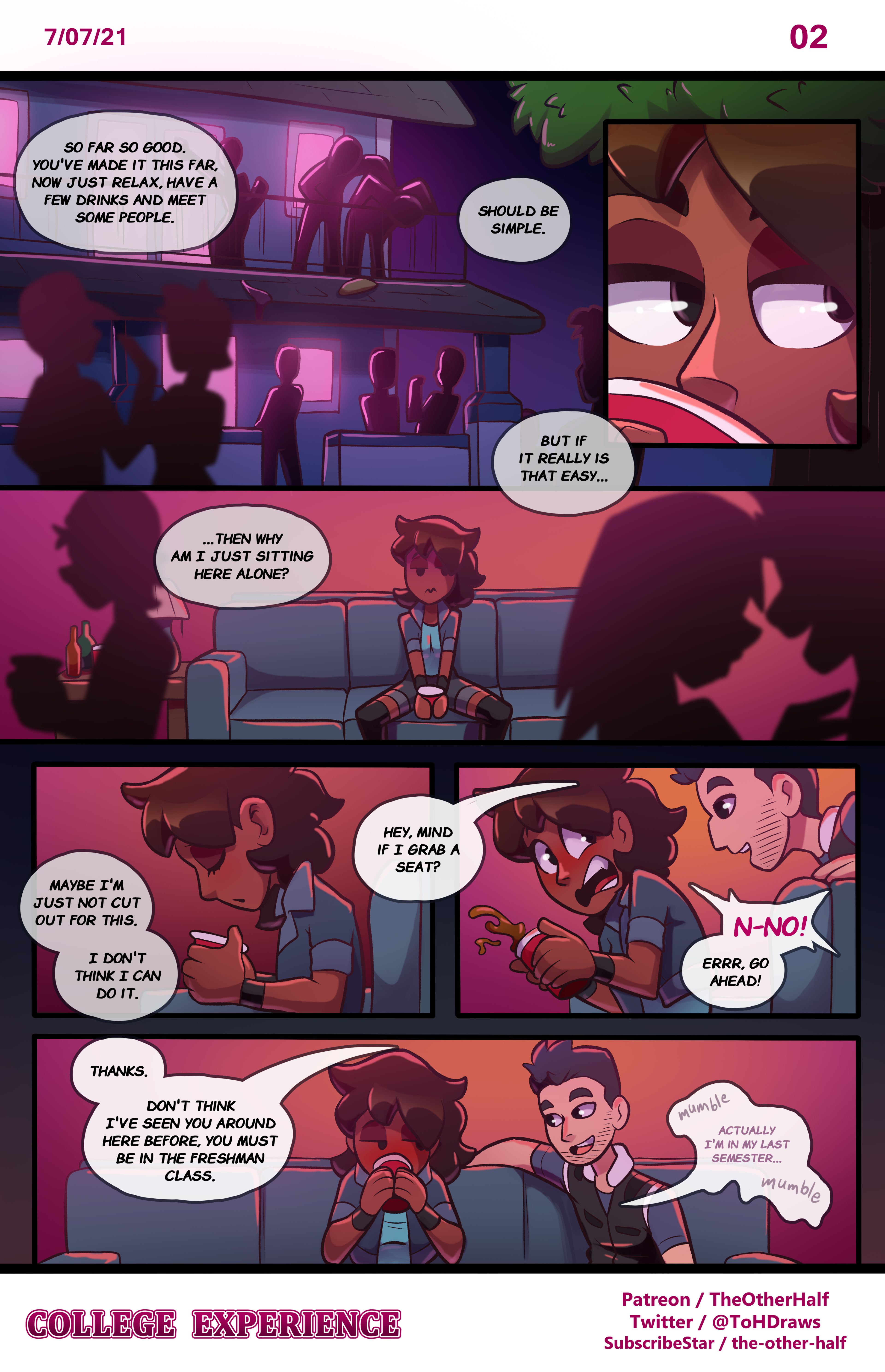 College Experience (Steven Universe) [TheOtherHalf] 1 . College Experience - Chapter 1 [TheOtherHalf] – page 2