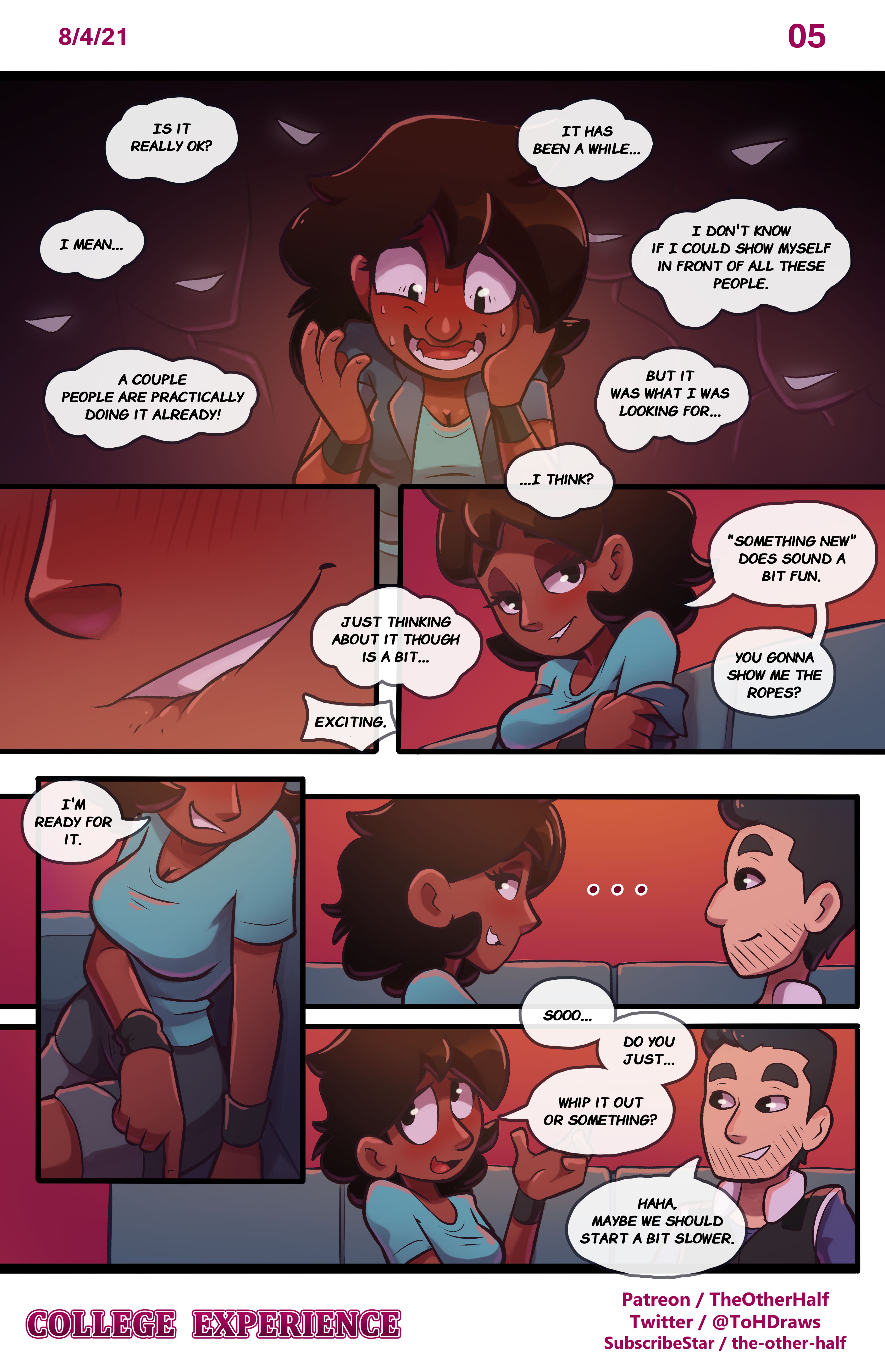 College Experience (Steven Universe) [TheOtherHalf] 1 . College Experience - Chapter 1 [TheOtherHalf] – page 5