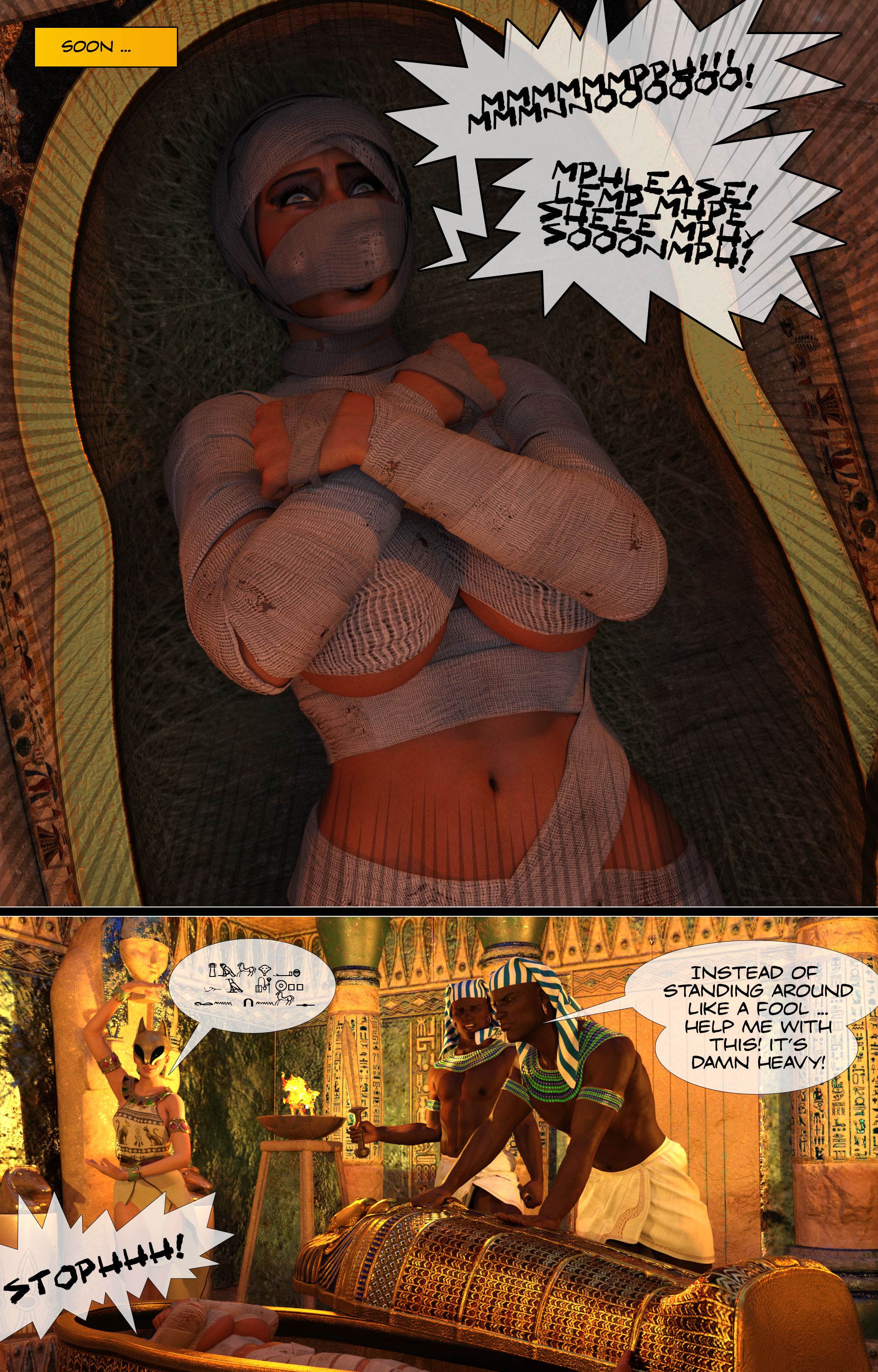 I Want My Mummy [Garak3D] 1 . I Want My Mummy - Chapter 1 [Garak3D] – page 37
