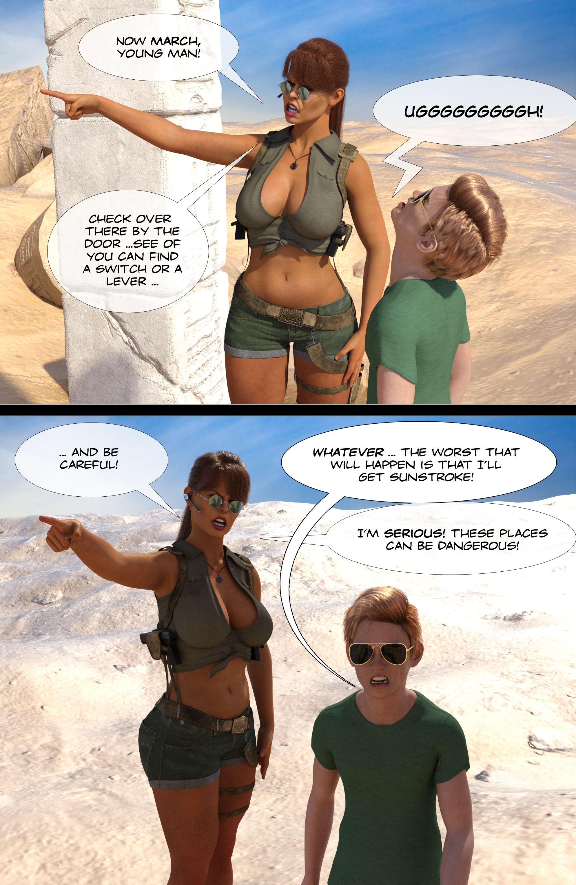 I Want My Mummy [Garak3D] 1 . I Want My Mummy - Chapter 1 [Garak3D] – page 8