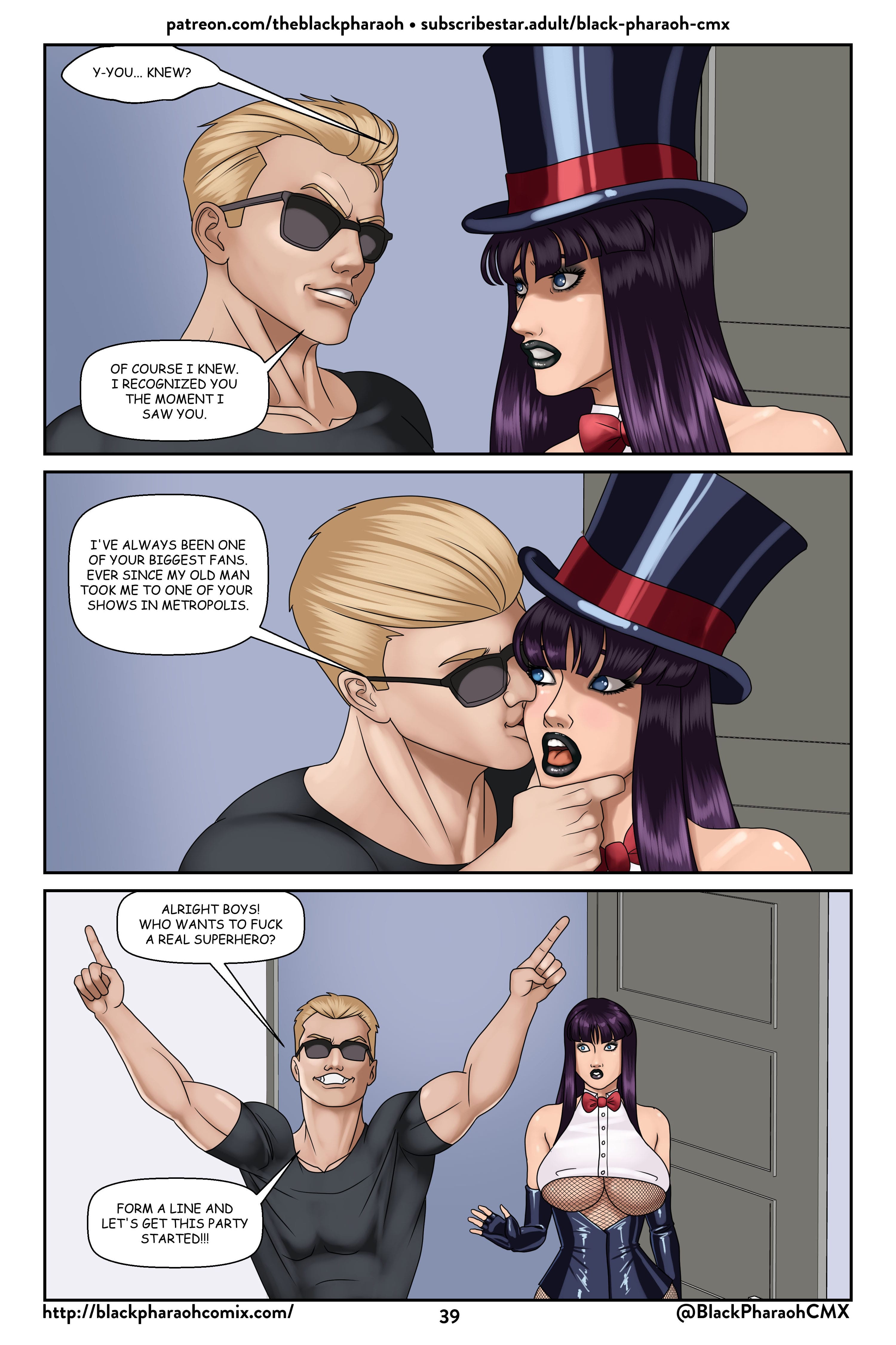 Live Lewd, Dwel Evil (Justice League) [The Black Pharaoh] 2 . Live, Madam Evil - Chapter 2 (Justice League) [The Black Pharaoh] – page 40