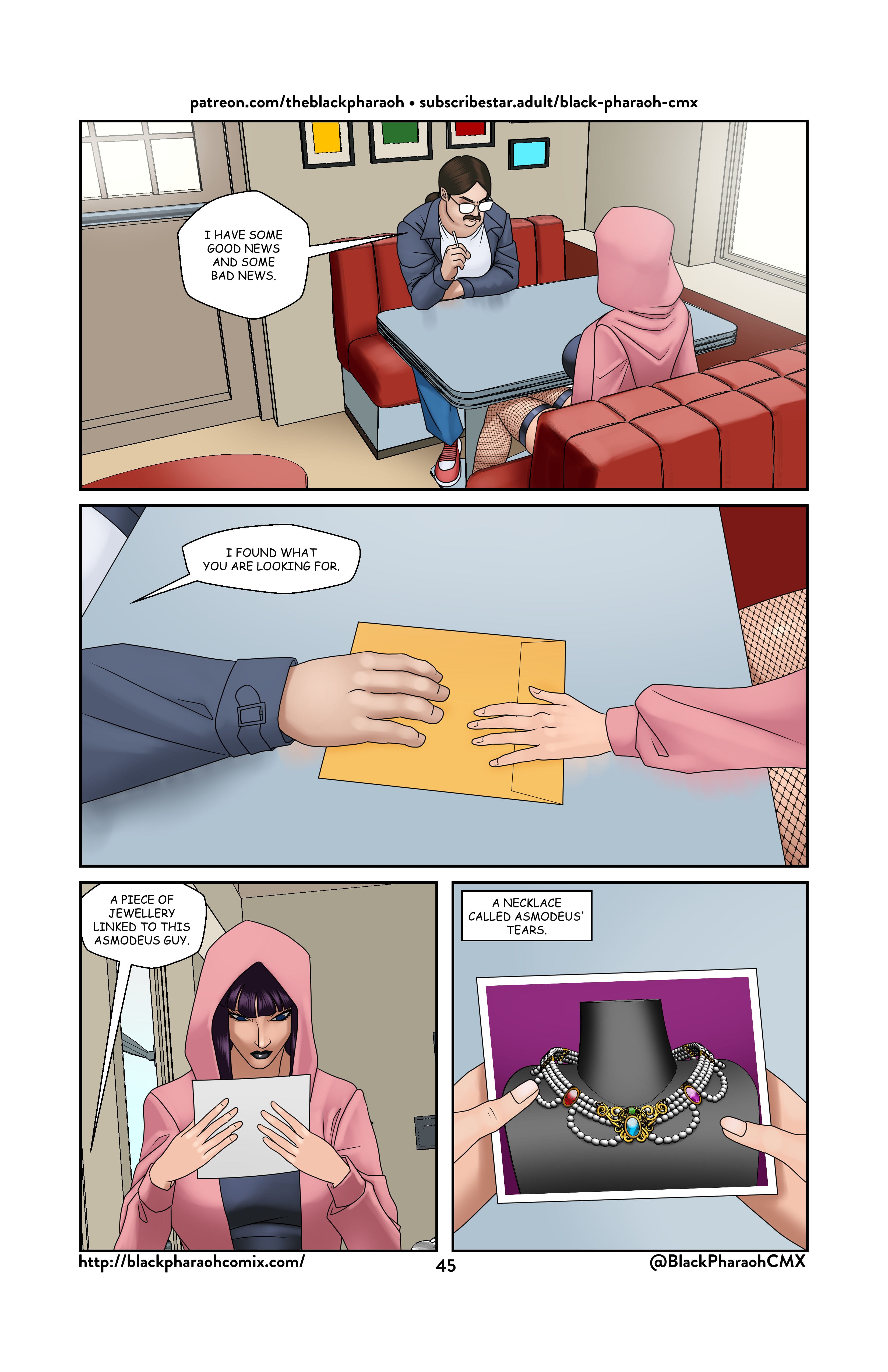 Live Lewd, Dwel Evil (Justice League) [The Black Pharaoh] 2 . Live, Madam Evil - Chapter 2 (Justice League) [The Black Pharaoh] – page 45