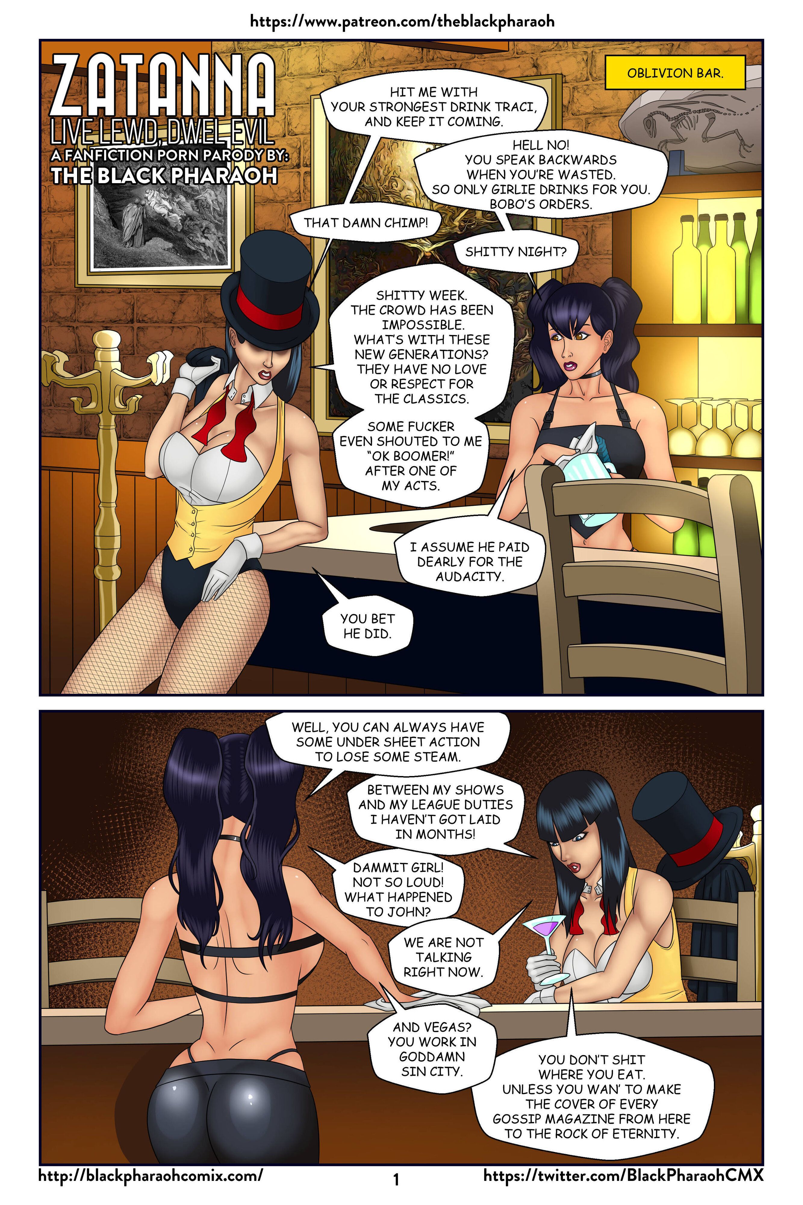Live Lewd, Dwel Evil (Justice League) [The Black Pharaoh] 1 . Live Lewd, Dwel Evil - Chapter 1 (Justice League) [The Black Pharaoh] – page 2