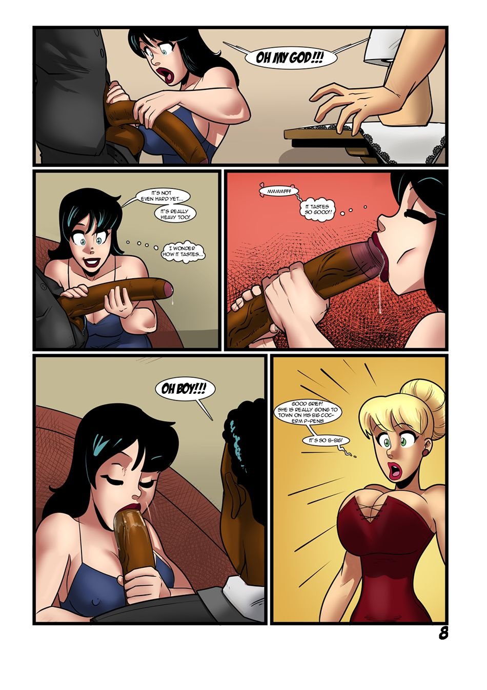 Riverdale Series (Archies) [Rabies T Lagomorph] 1 . Once You Go Black - [Rabies T Lagomorph] – page 9