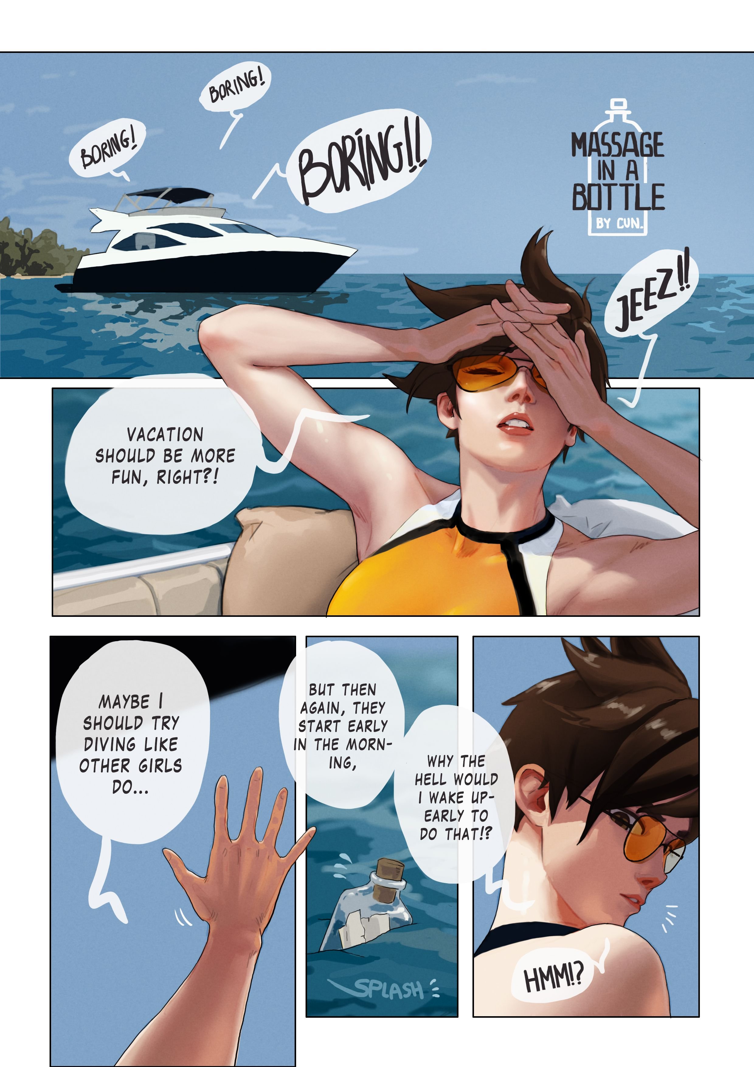 Ghost Fun! (Overwatch) [TSFSingularity , CunCyun] 1 . Ghost Fun!  - Chapter 1 (Overwatch) [TSFSingularity , CunCyun] – page 1